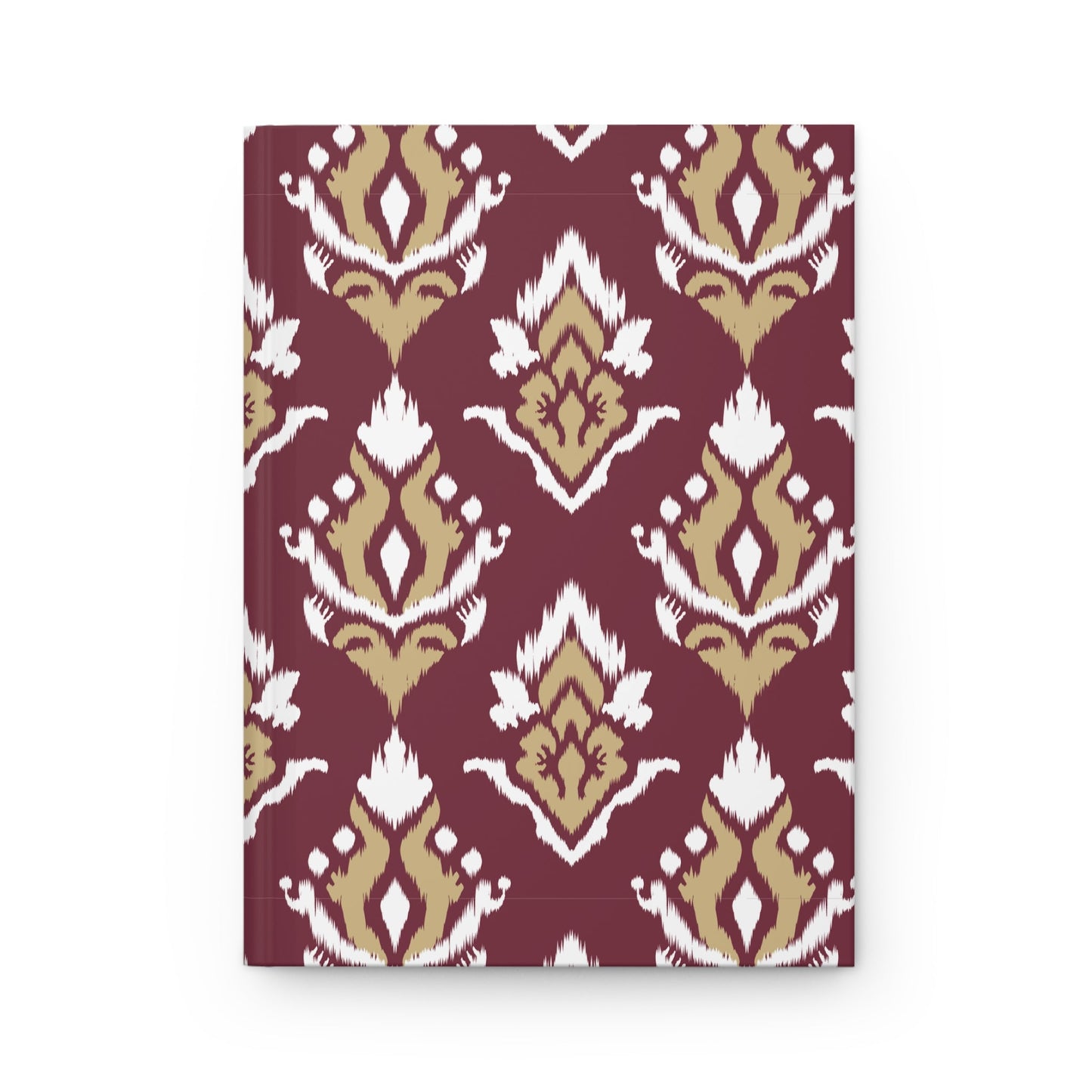 Journal | Maroon & Gold | Ikat