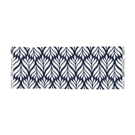 Scarf | Navy & White | Palm