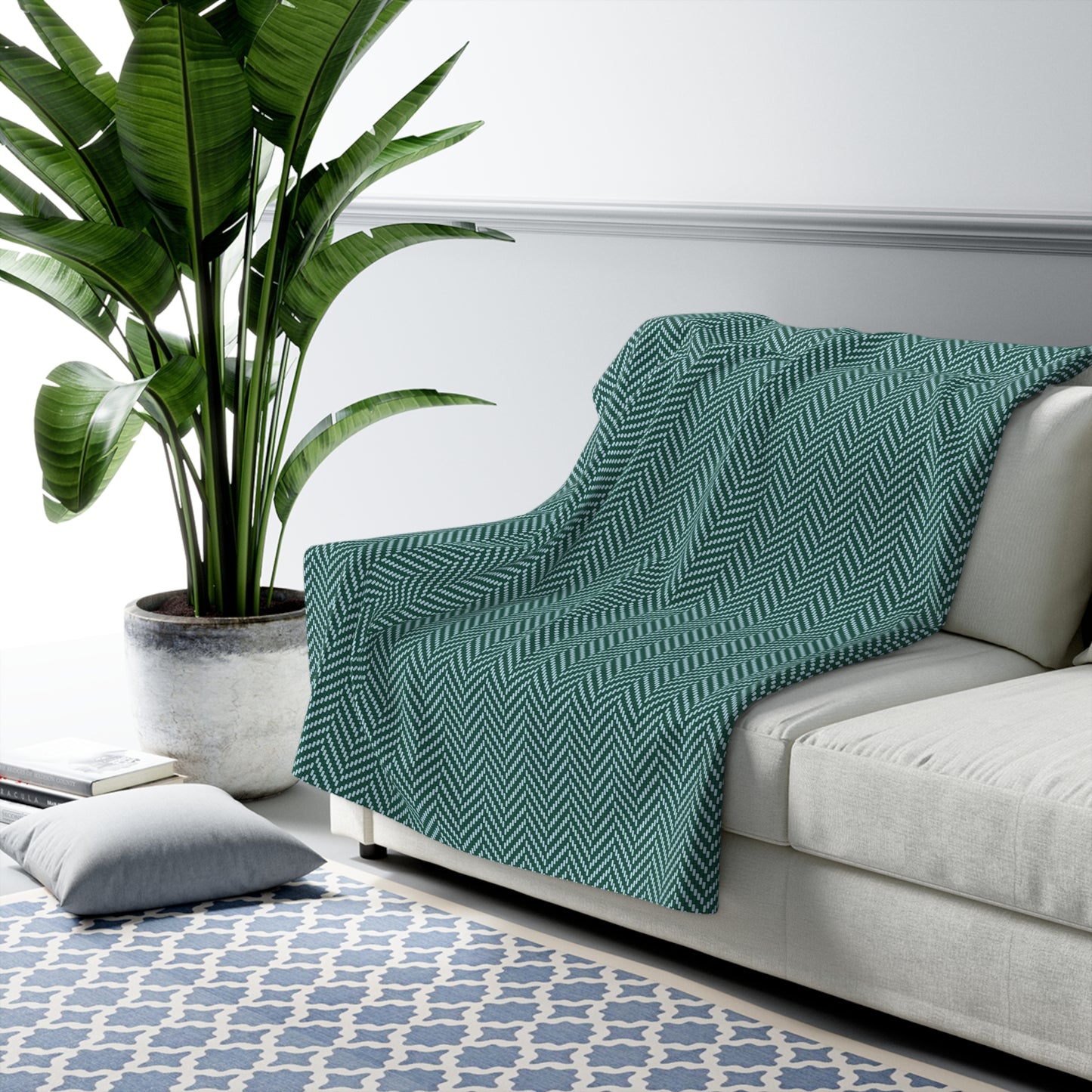 Sherpa Blanket | New Orleans, Louisiana | Herringbone