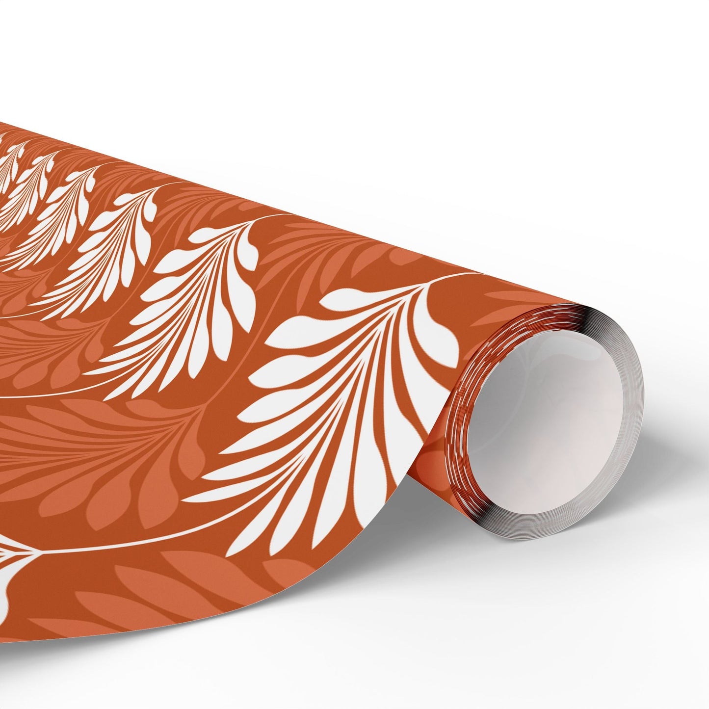 Gift Wrap | Dark Orange & White | Deco