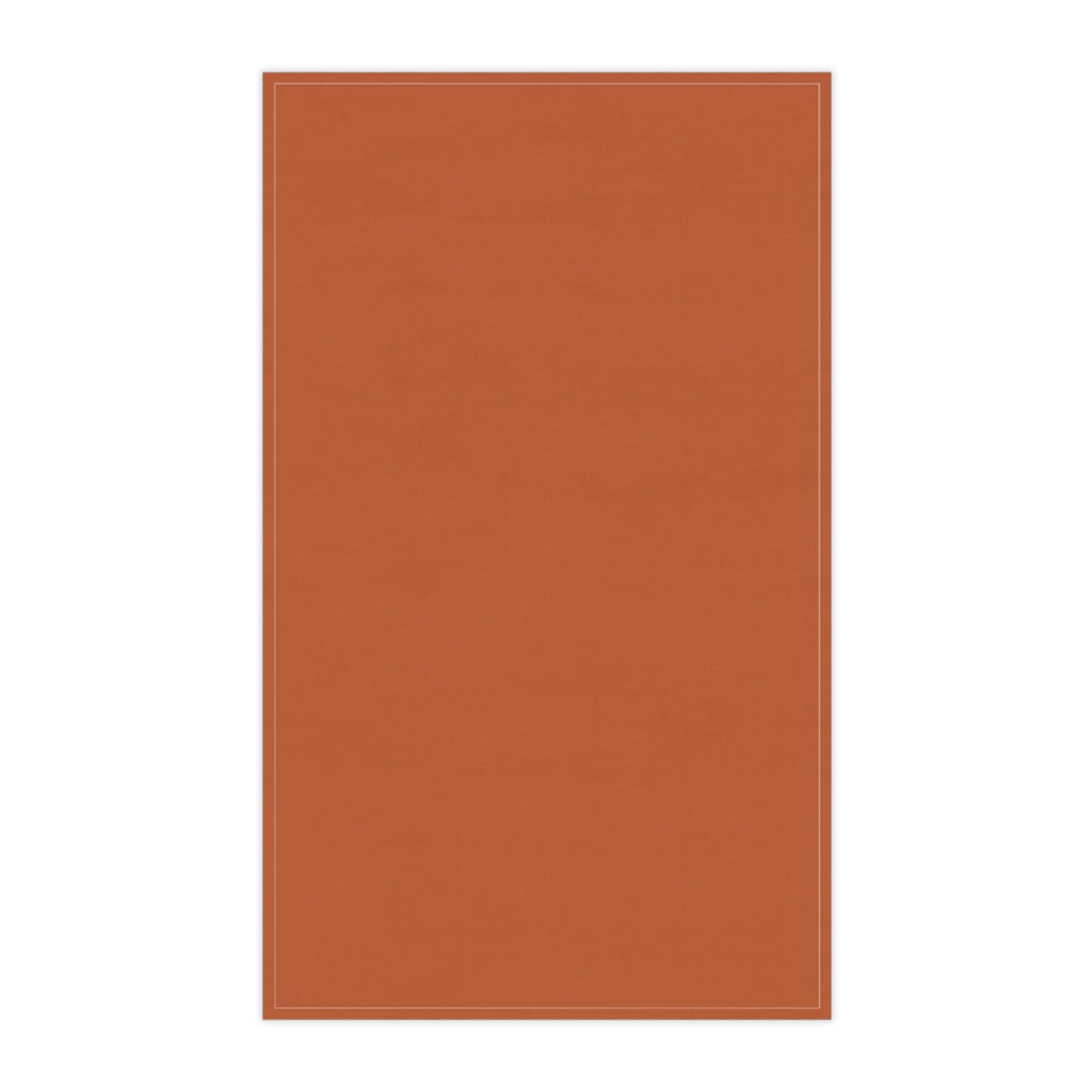 Tea Towels | Dark Orange & White | Dark