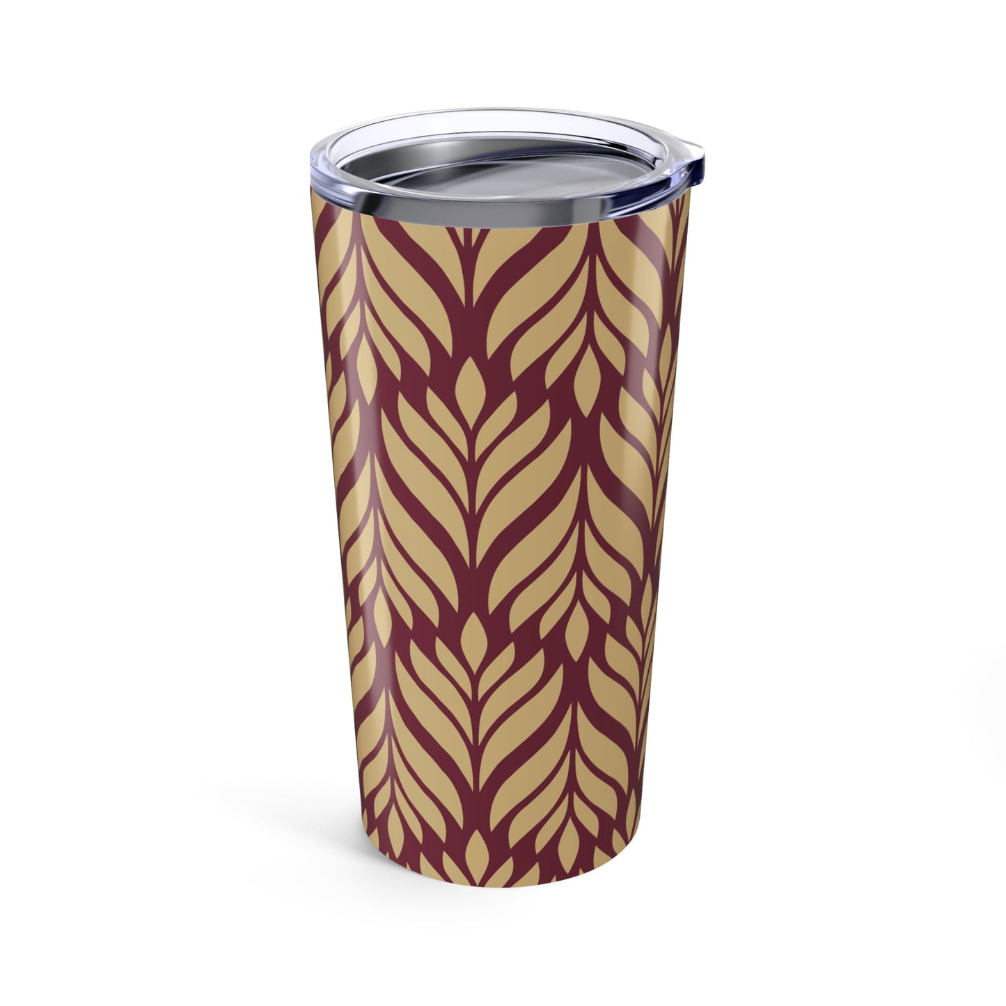 Tumbler | Maroon & Gold | Palm
