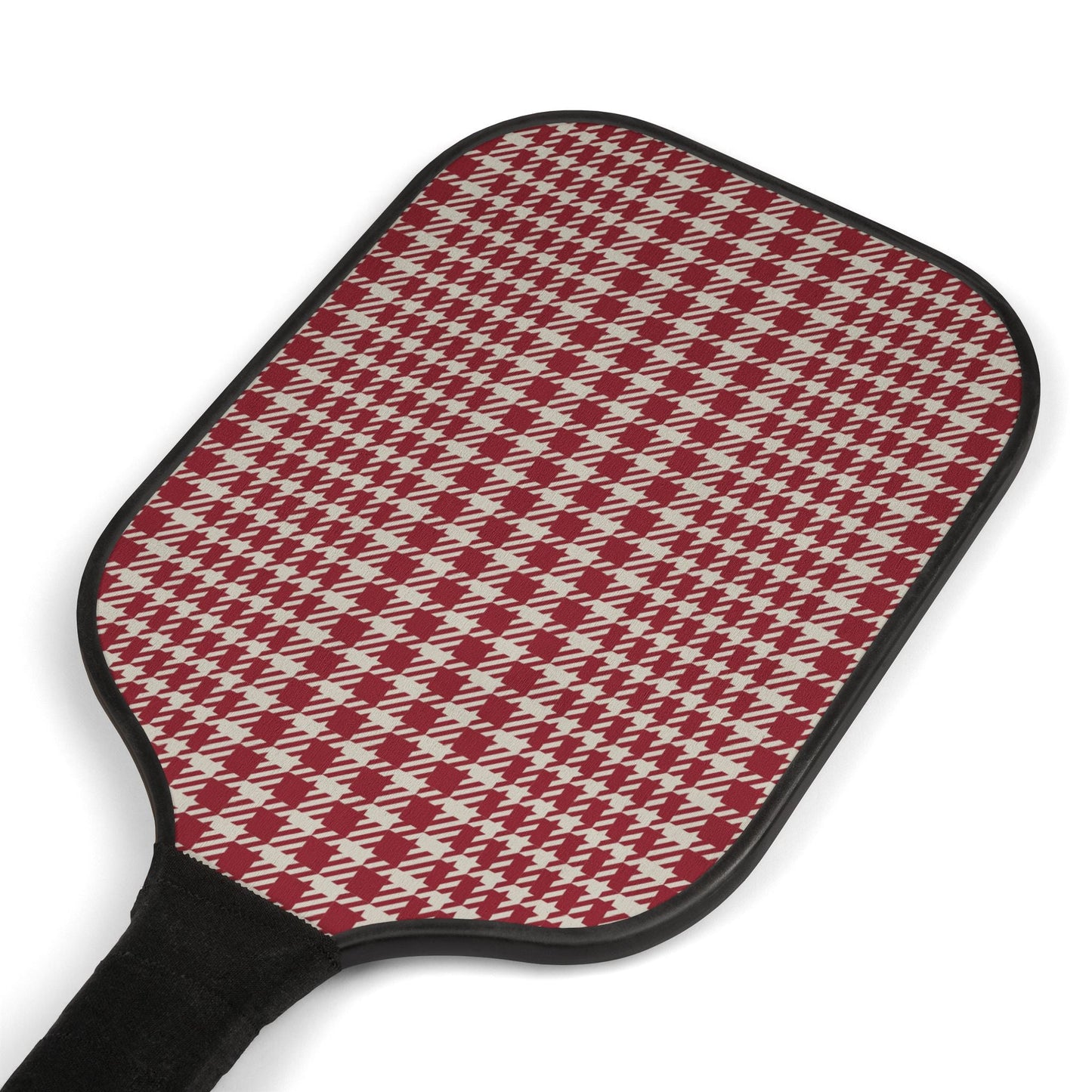 Pickleball Paddle Kit | Maroon & White | Tweed