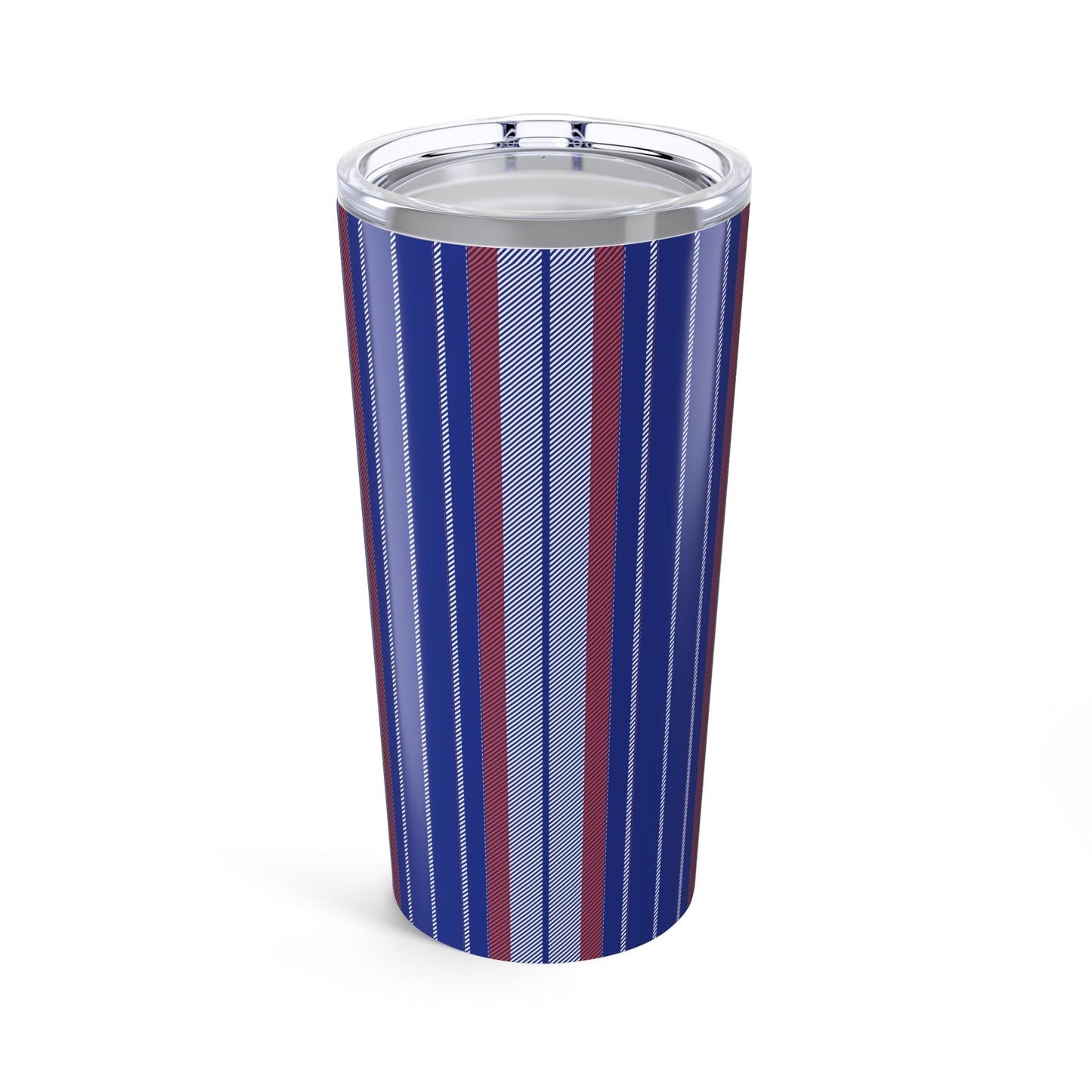 Tumbler | Bright Blue & Orange | Stripe