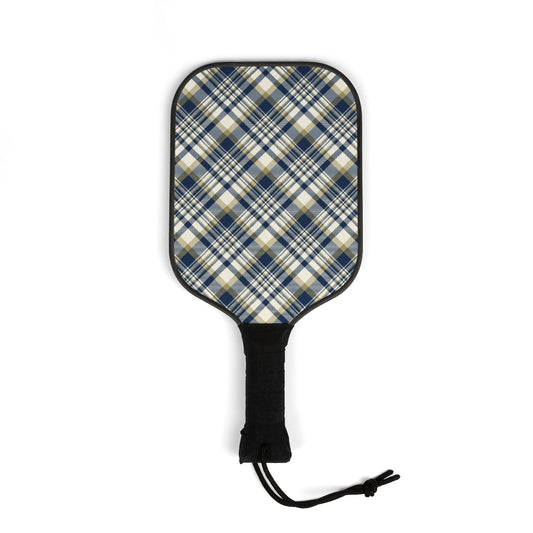 Pickleball Paddle Kit | Blue & Gold | Tartan