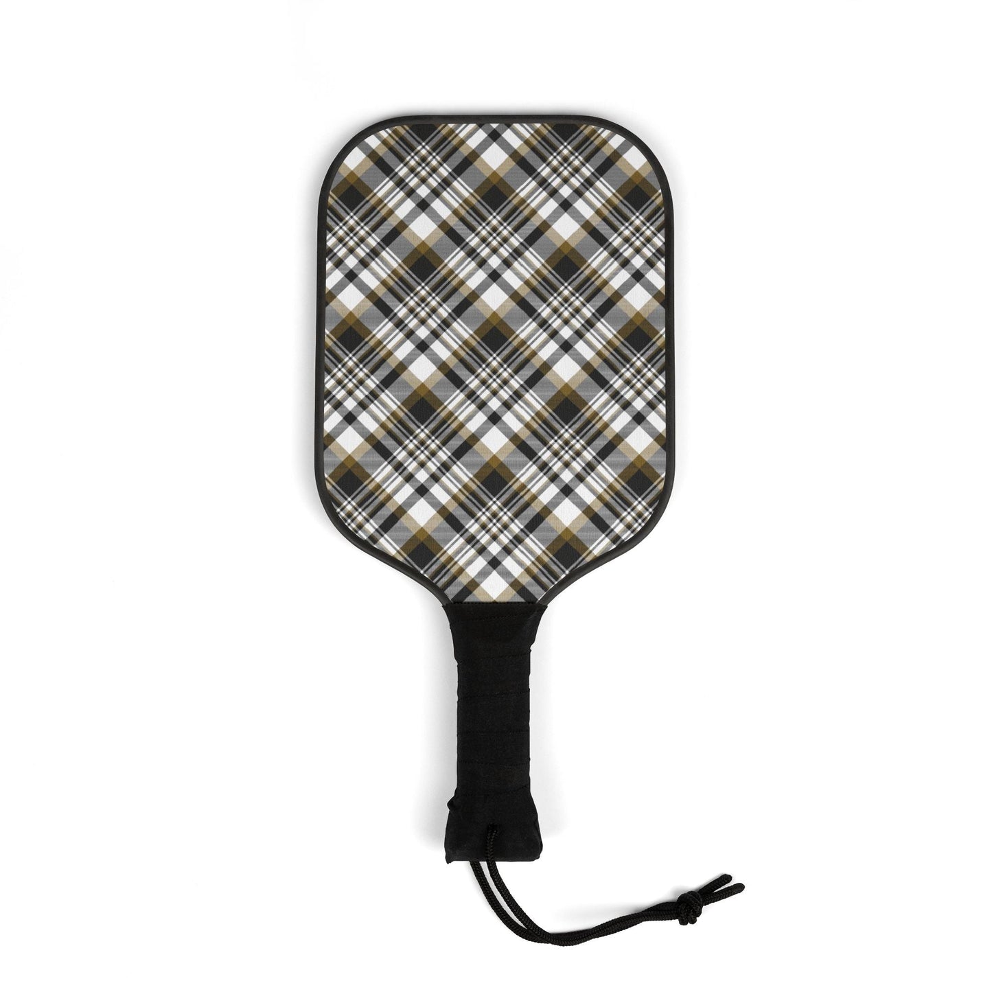 Pickleball Paddle Kit | Black & Gold | Tartan
