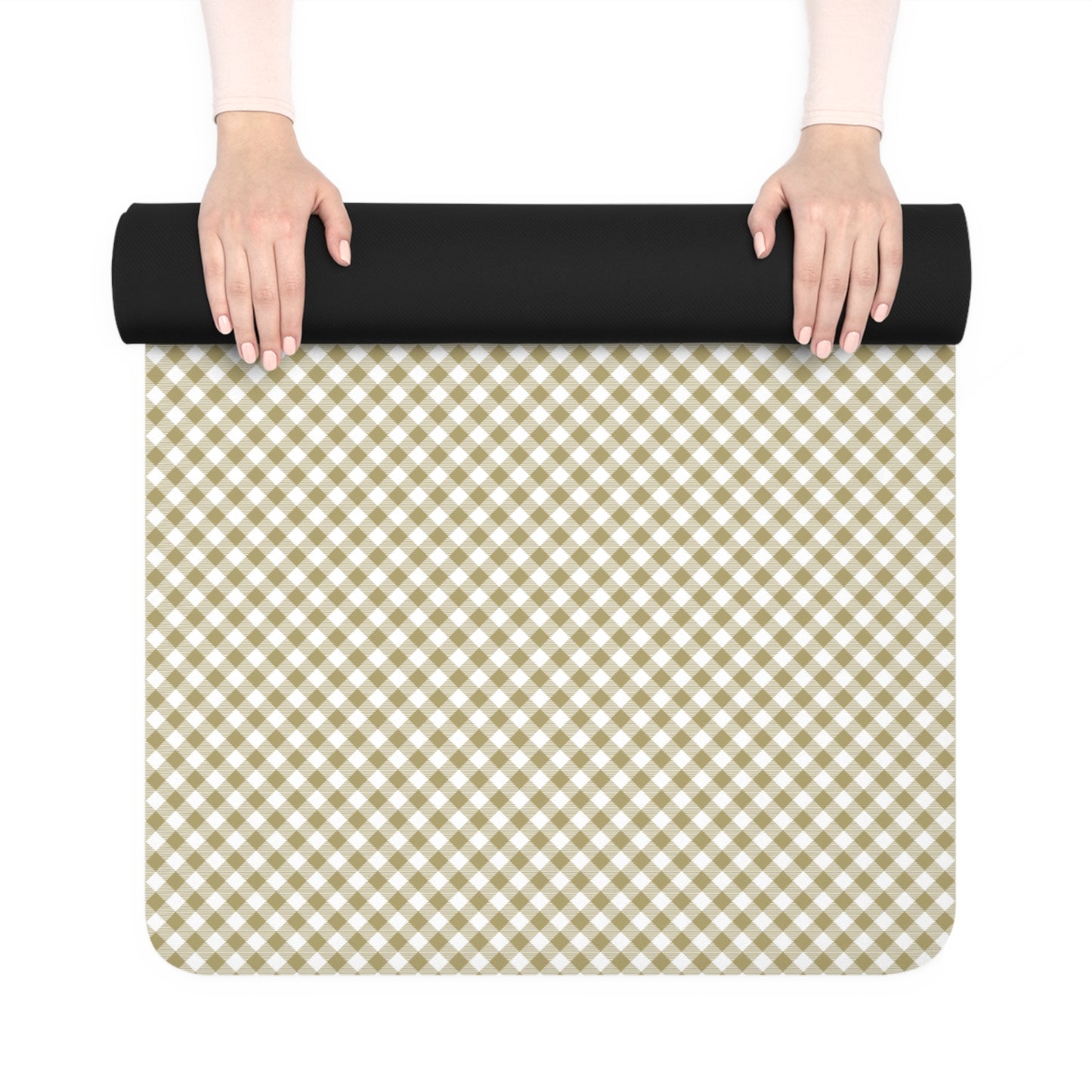 Yoga Mat | Atlanta, Georgia | Gingham