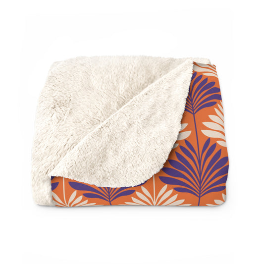Sherpa Fleece Blanket | Clemson, South Carolina | Deco