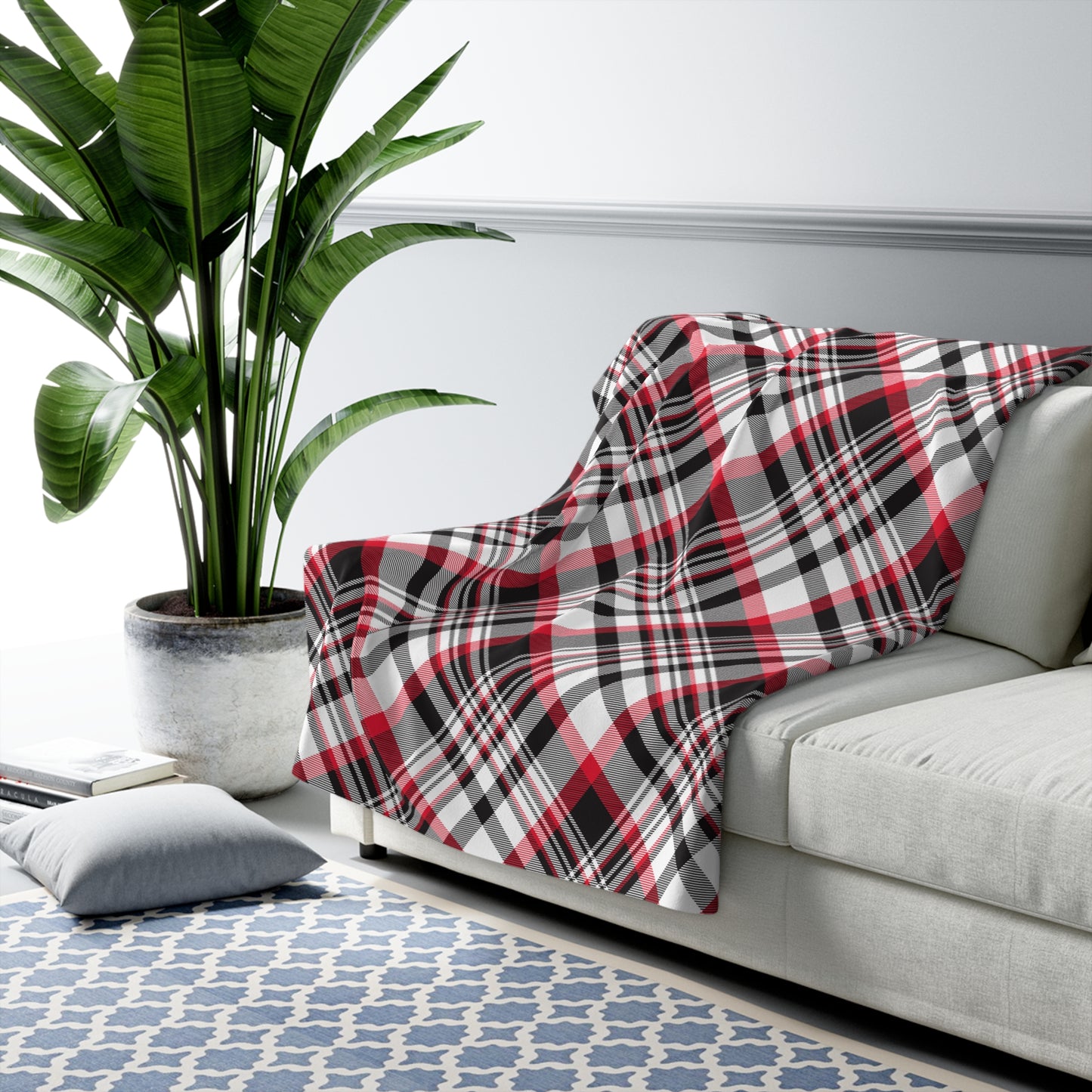 Sherpa Blanket | Raleigh, North Carolina | Tartan
