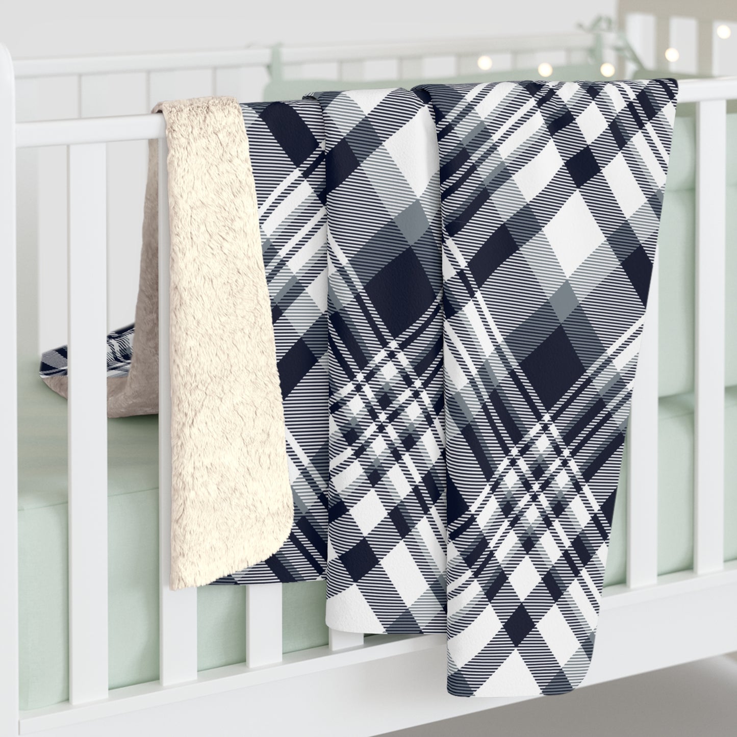 Sherpa Blanket | Storrs, Connecticut | Tartan