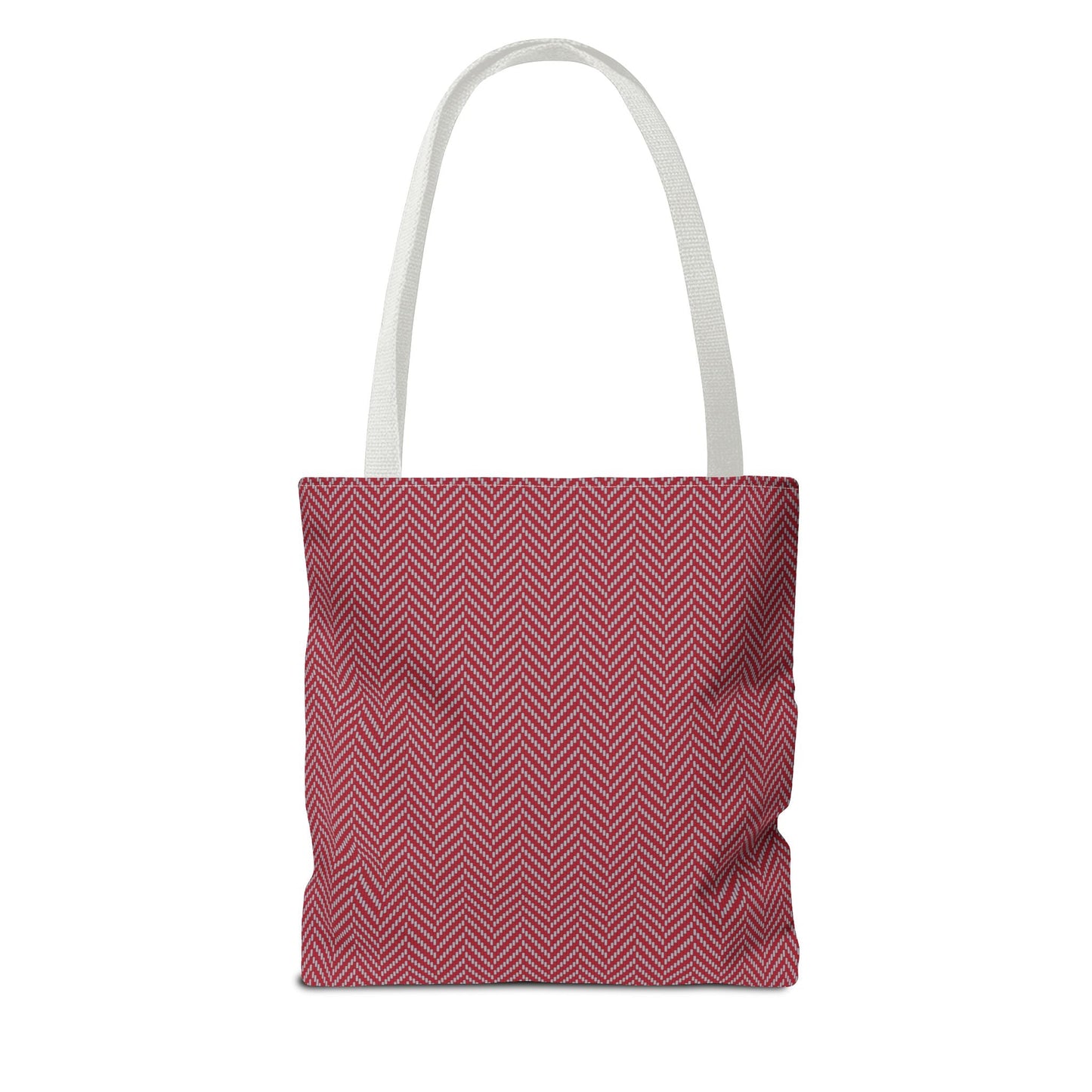 Totes | Red & Gray | Herringbone
