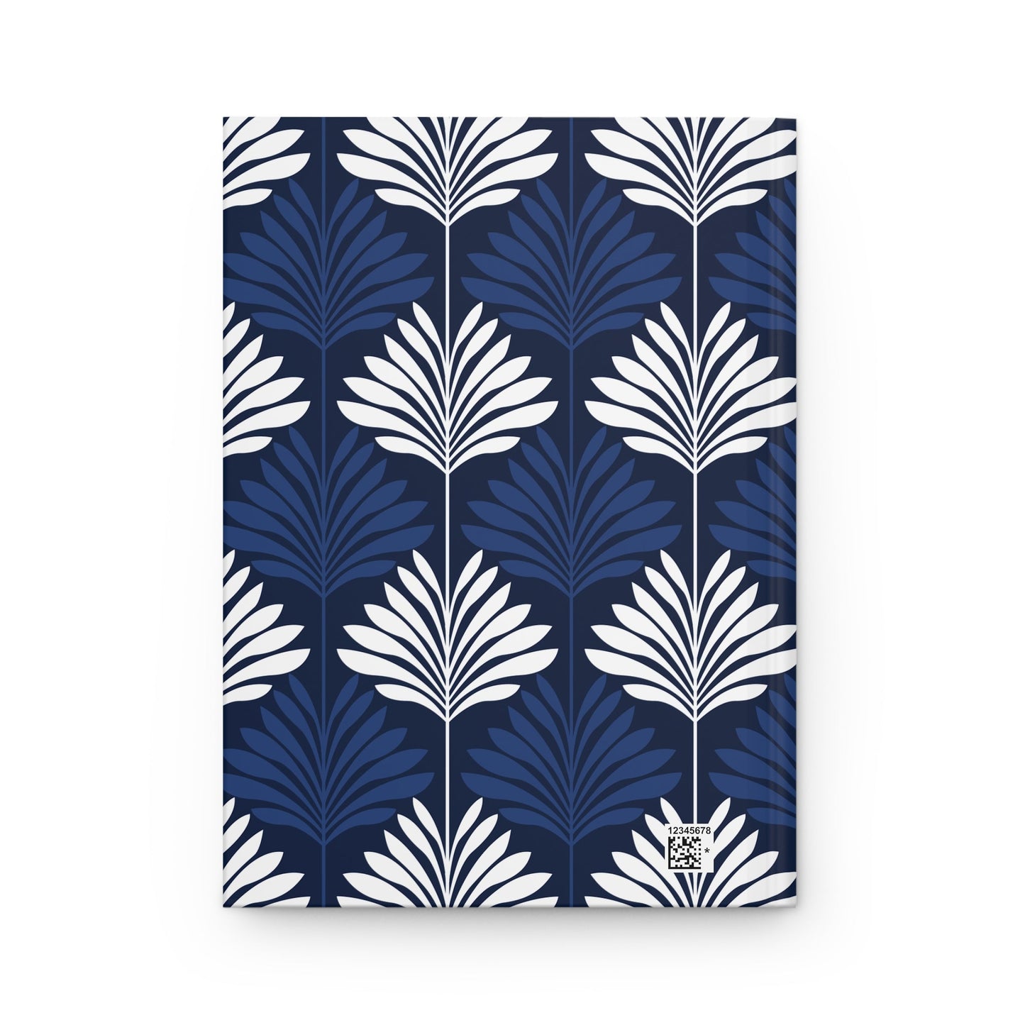 Hardcover Journal | Navy & White | Deco