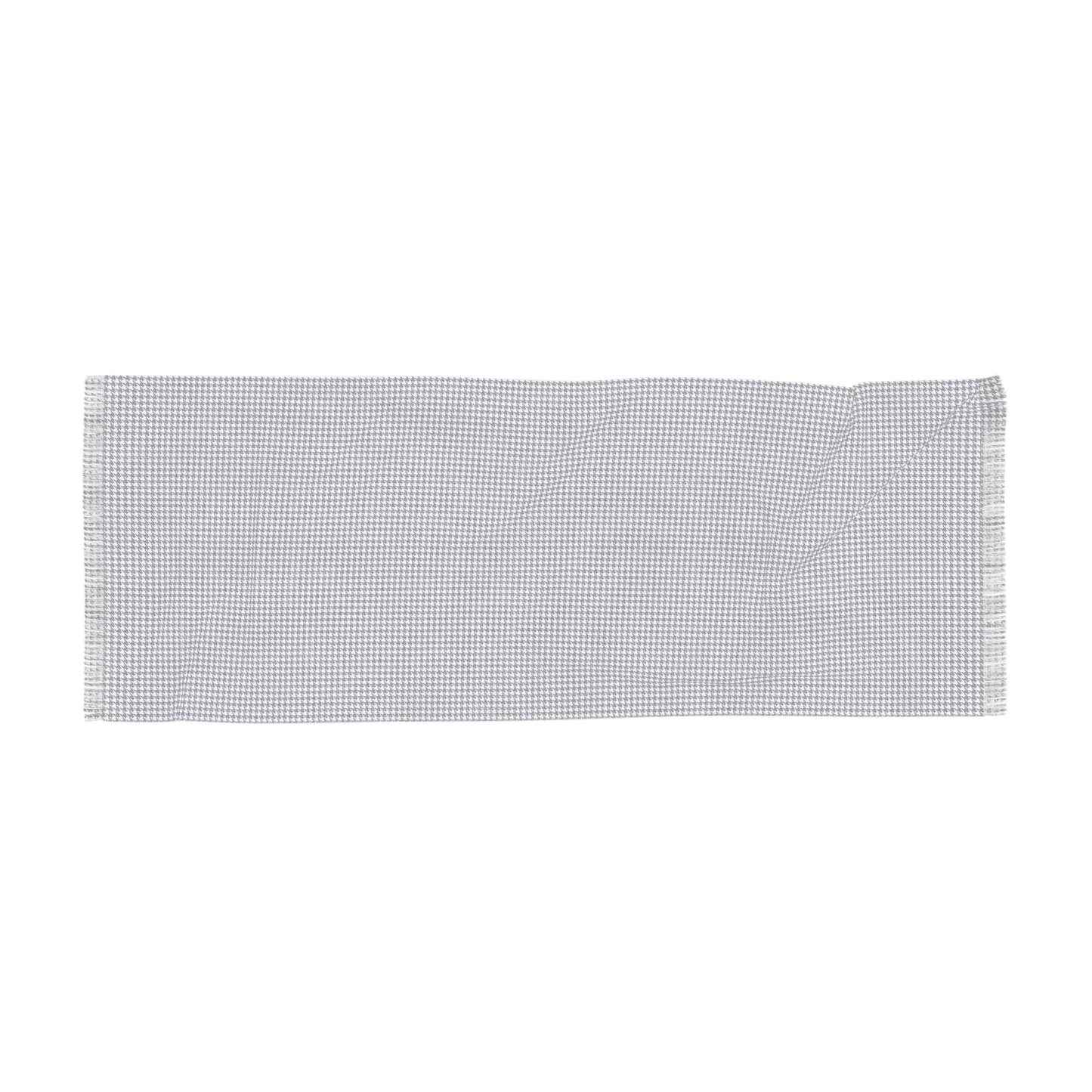 Scarf | Navy & White | Houndstooth