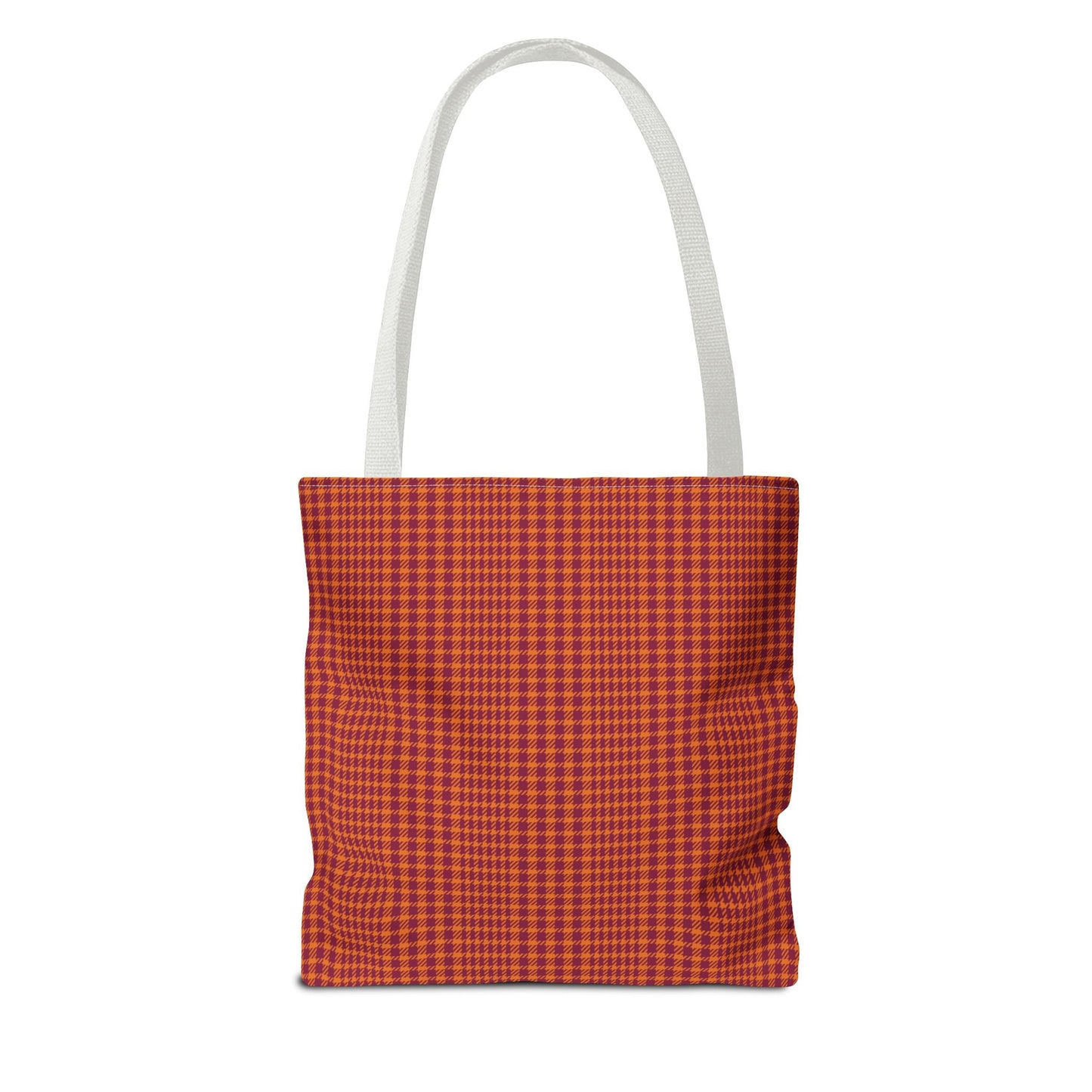 Tote Bags | Maroon & Orange | Tweed