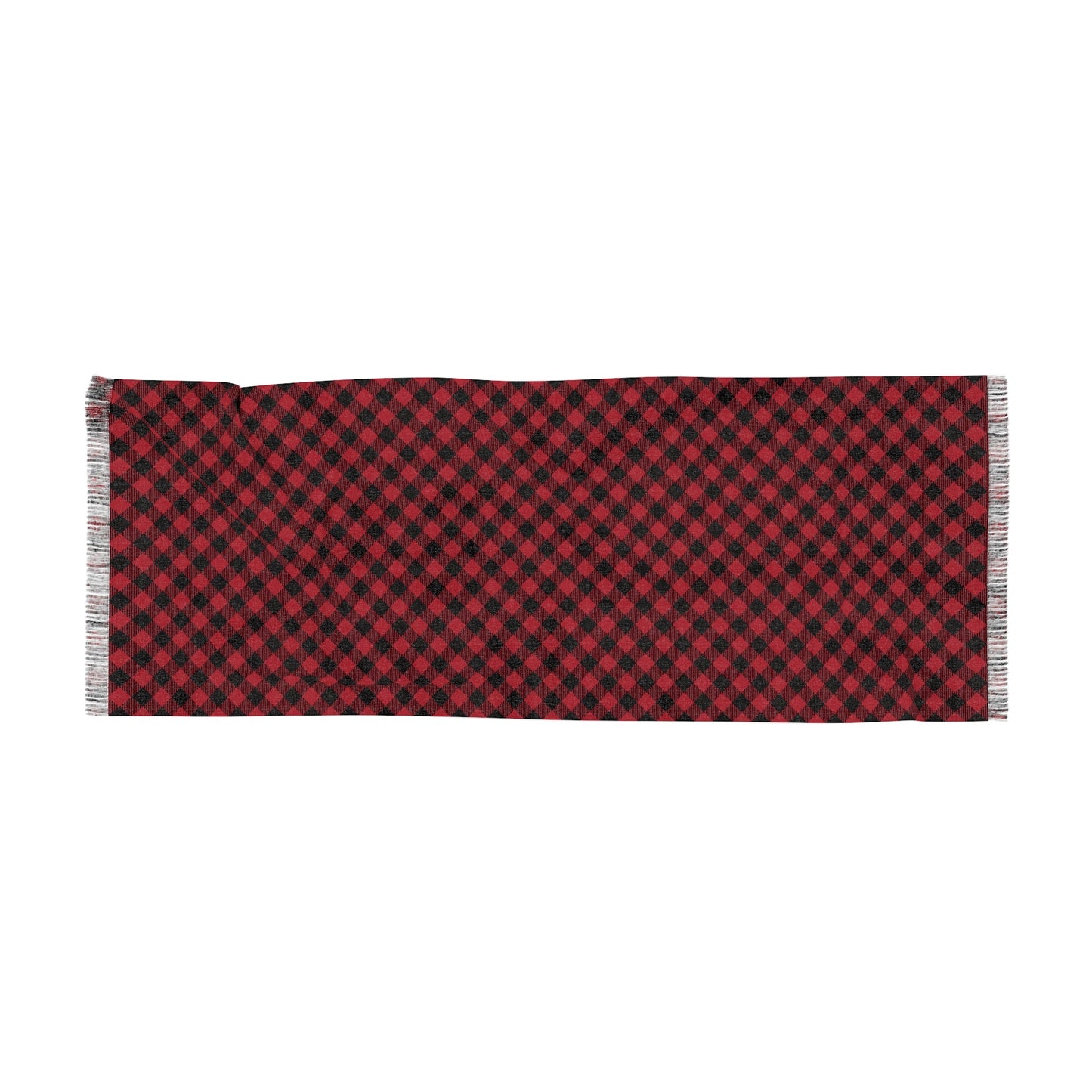Scarf | Red & Black | Gingham
