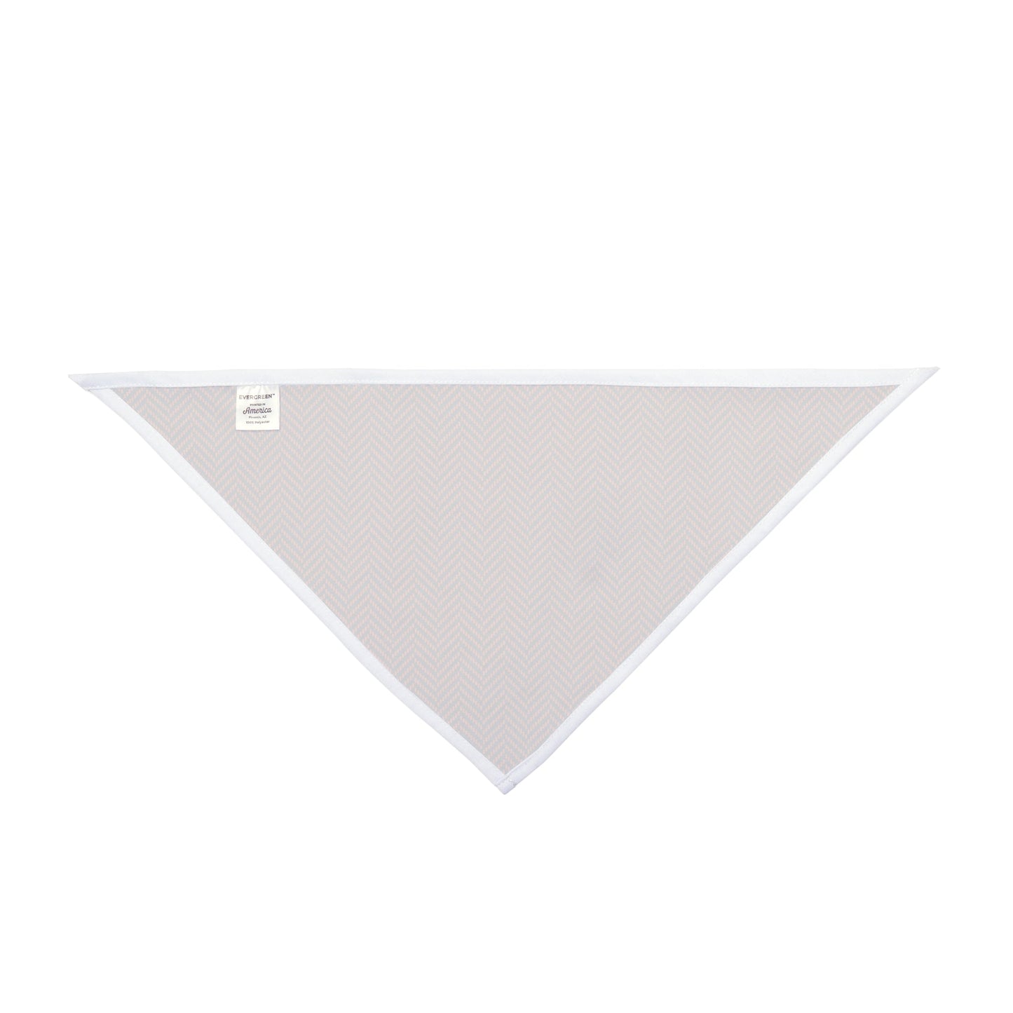 Pet Bandana | Orange & Blue | Herringbone
