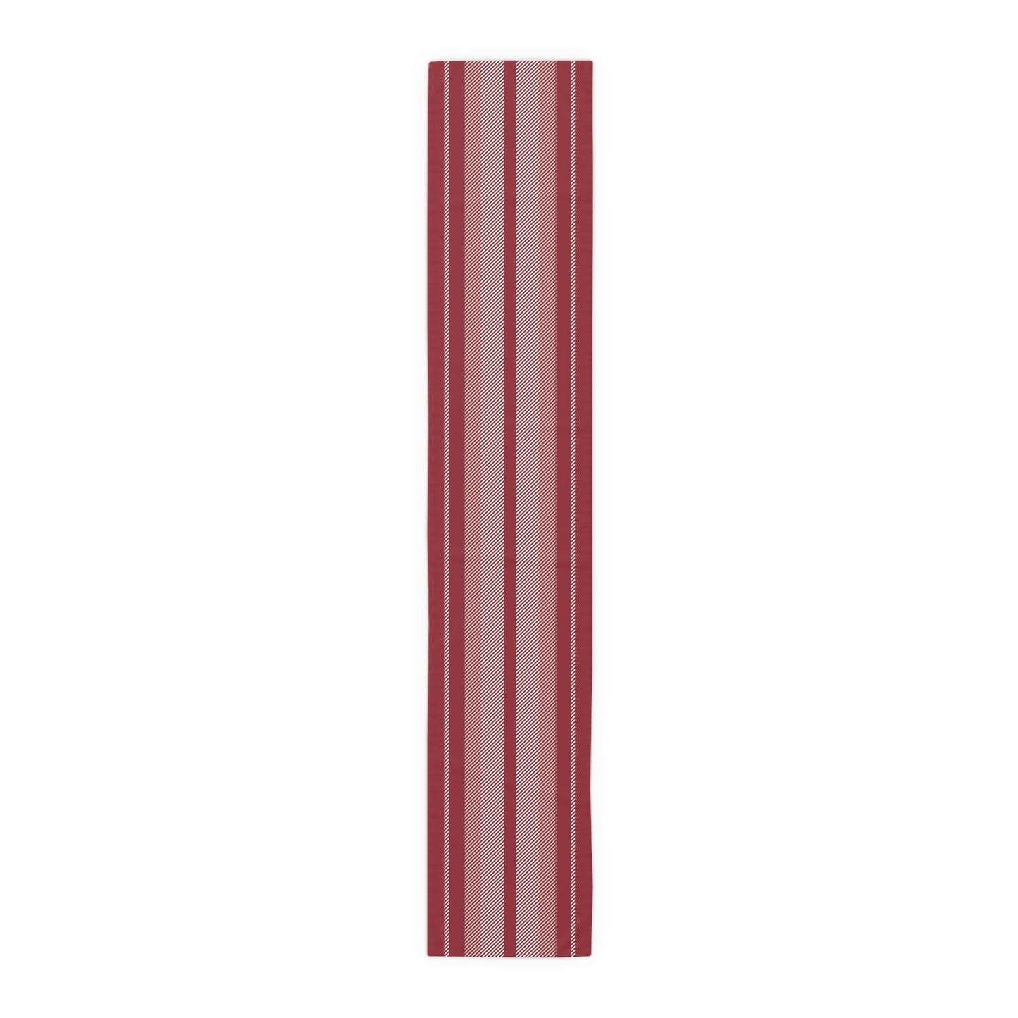 Table Runner | Maroon & White | Stripe