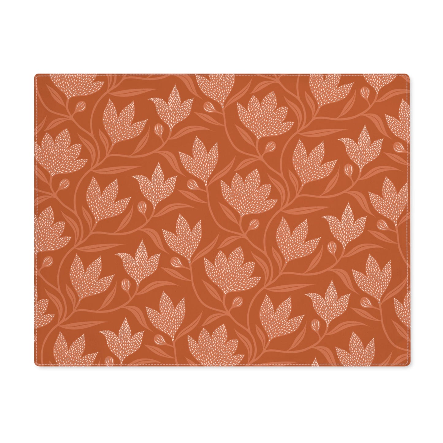 Placemat | Dark Orange & White | Magnolia