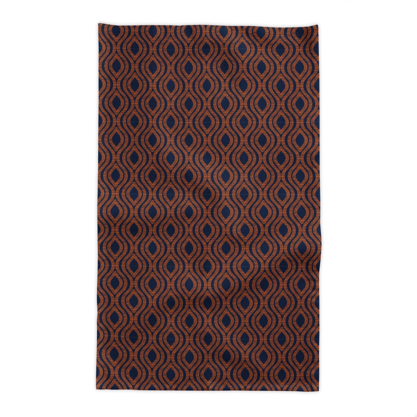 Tablecloth | Orange & Blue | Ogee
