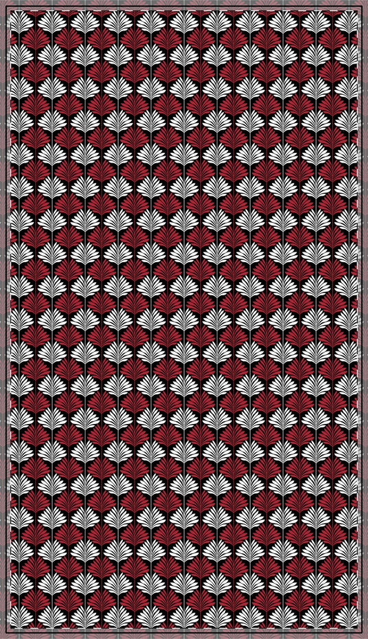 Tablecloth | Red & Black | Deco