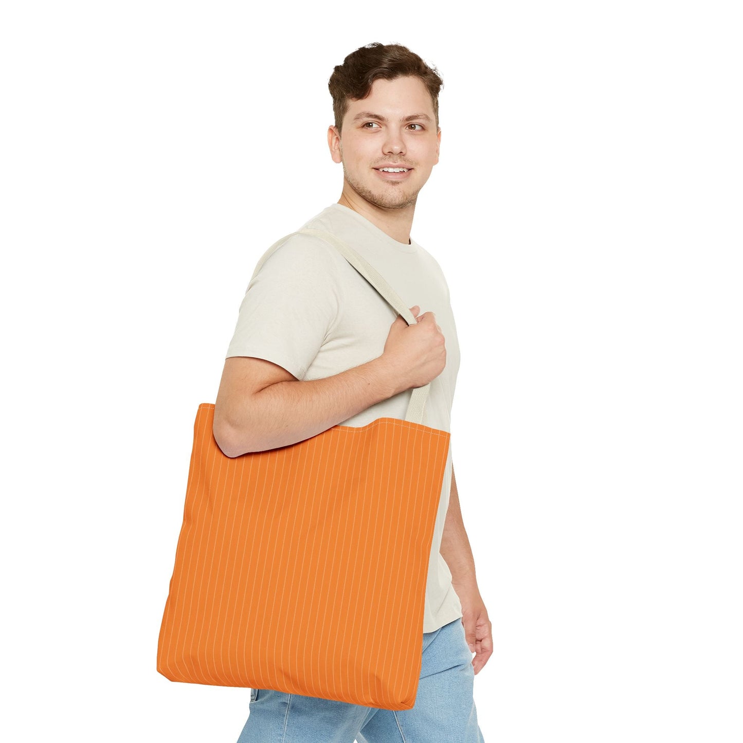 Totes | Orange & White | Pinstripe