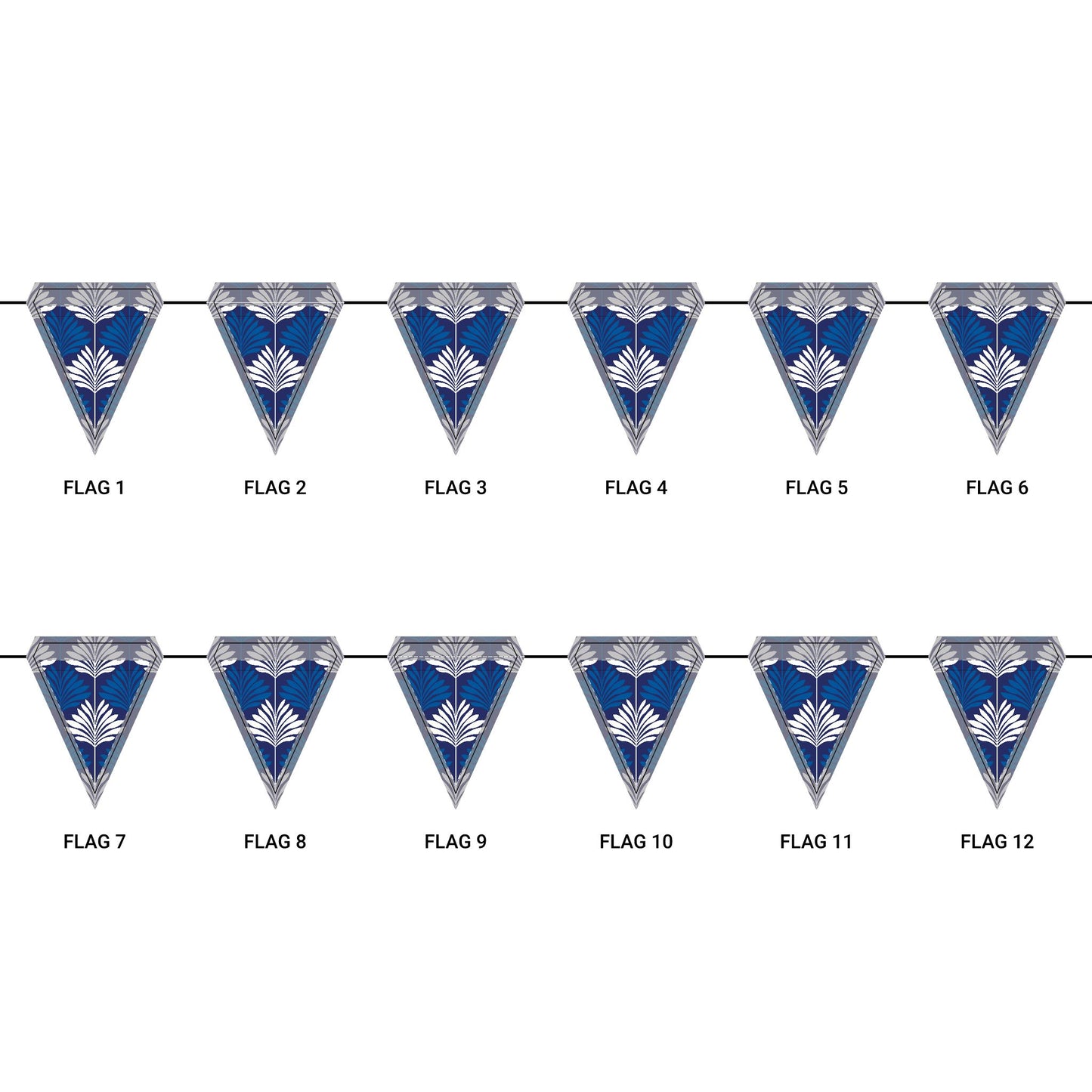 Flag Garland | Durham, North Carolina | Deco