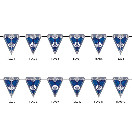 Flag Garland | Durham, North Carolina | Deco