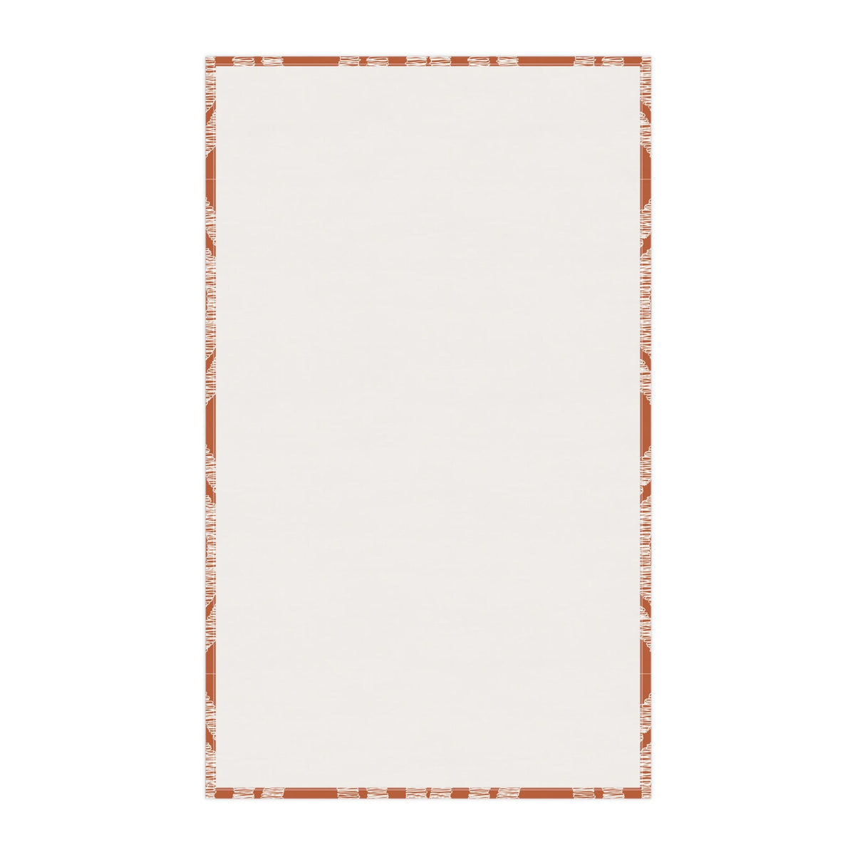 Tea Towels | Dark Orange & White | Ogee