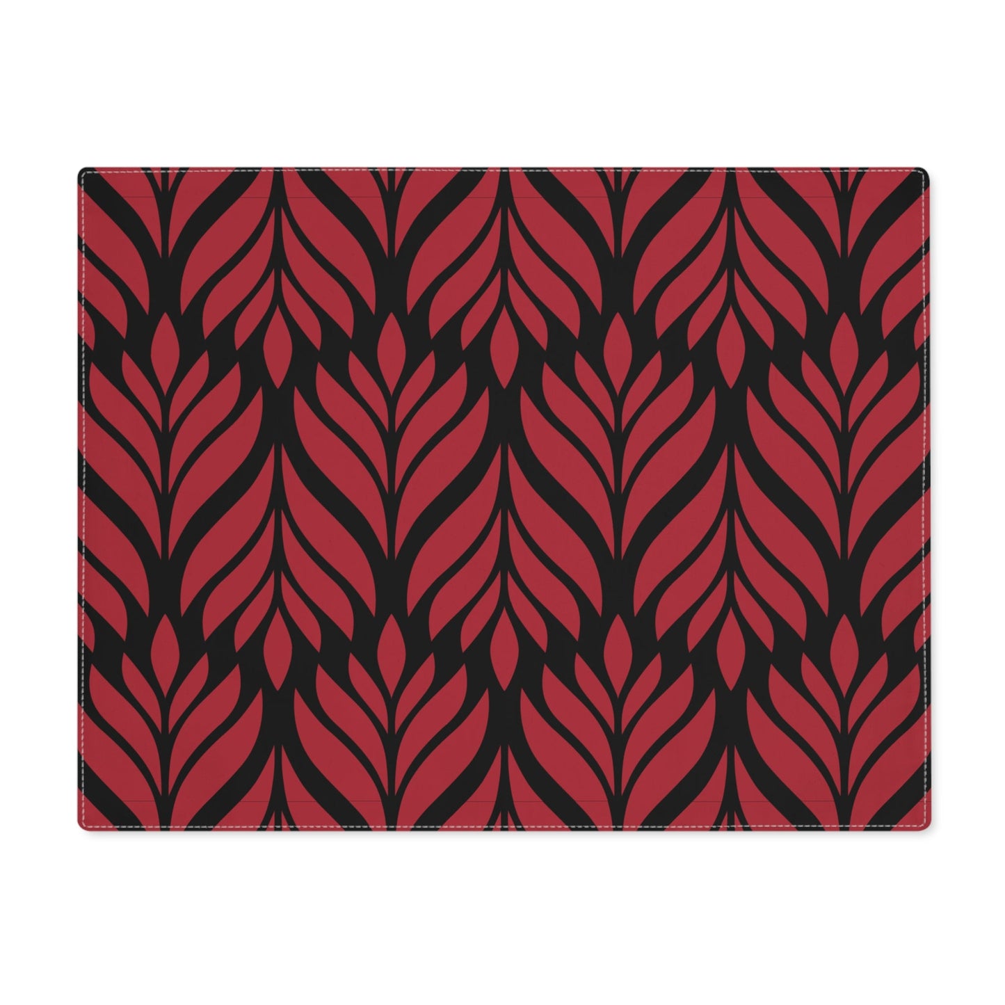 Placemat | Red & Black | Palm