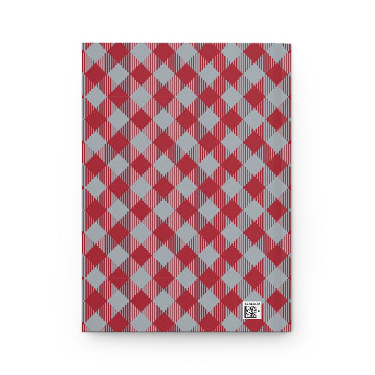 Journal | Red & Gray | Gingham