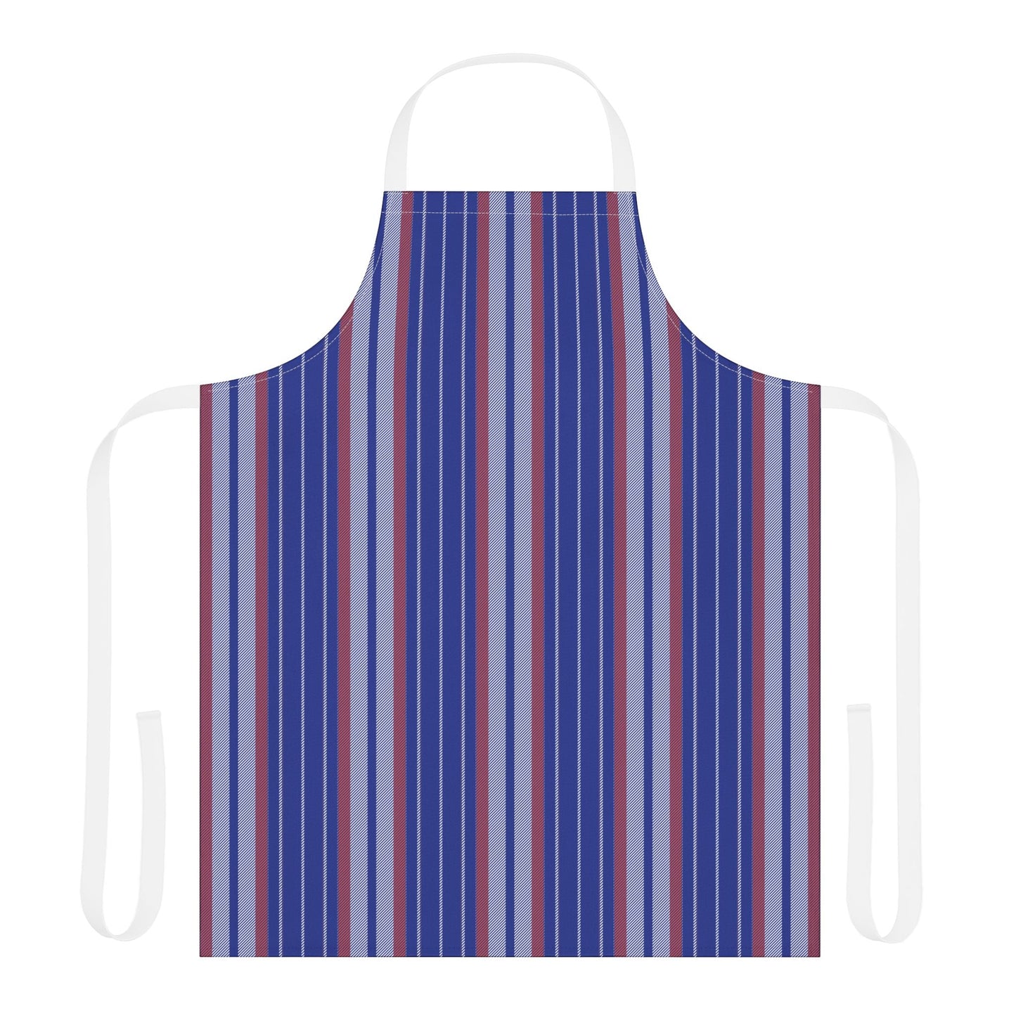 Apron | Bright Blue & Orange | Stripe