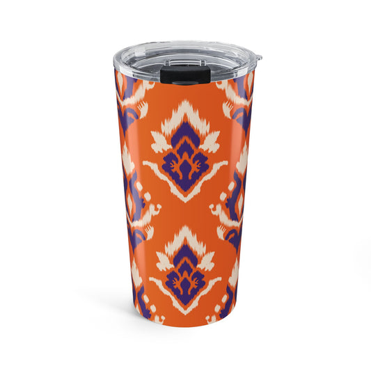 Tumbler | Clemson, South Carolina | Ikat