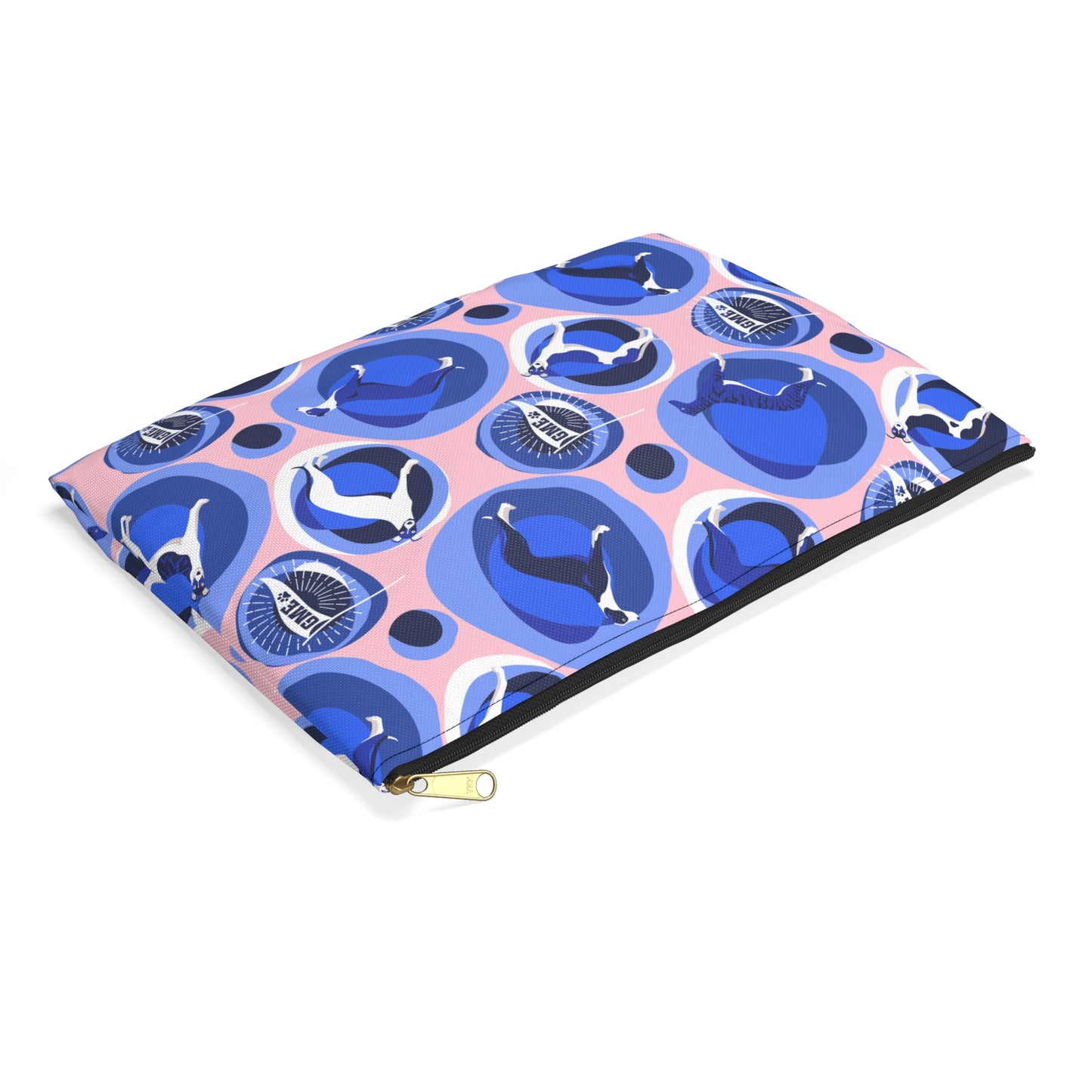 Accessory Pouch | Greyhounds | Pink Bubble