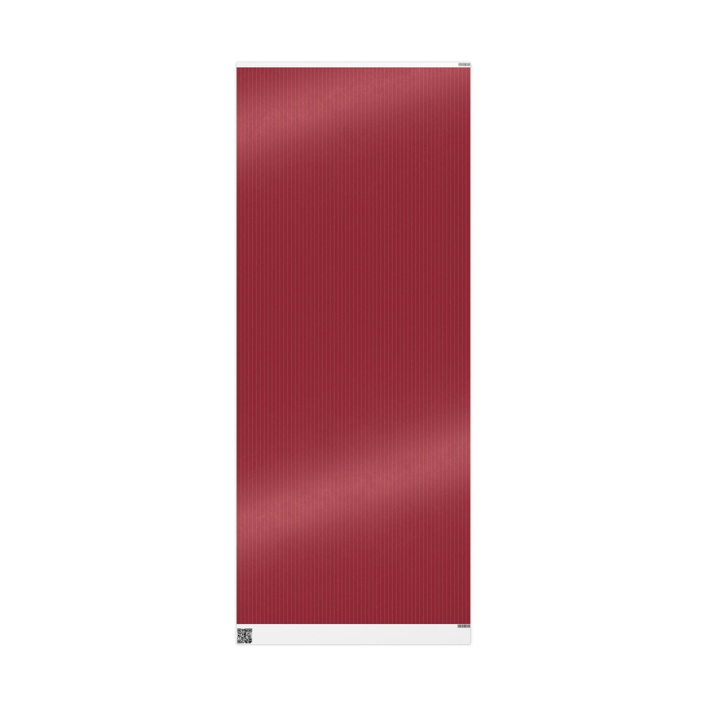 Gift Wrap | Maroon & White | Pinstripe