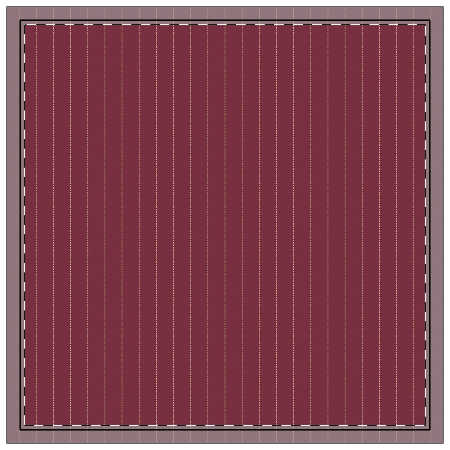 Napkins | Maroon & Gold | Pinstripe