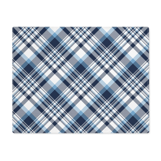 Placemat | Light Blue & White | Tartan