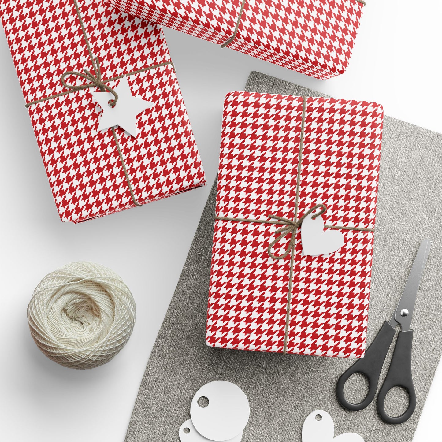 Gift Wrap | Madison, Wisconsin | Houndstooth