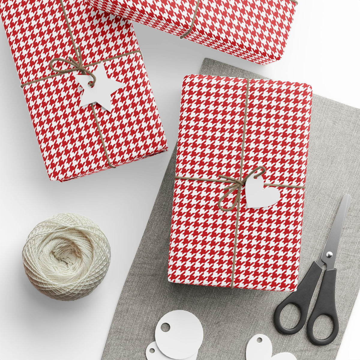 Gift Wrap | Madison, Wisconsin | Houndstooth