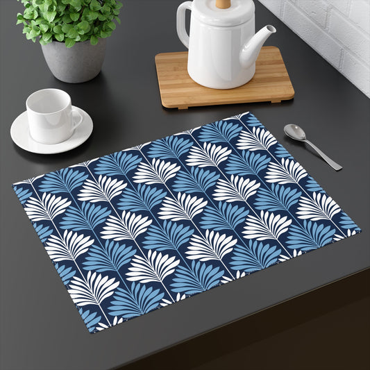 Placemat | Light Blue & White | Deco
