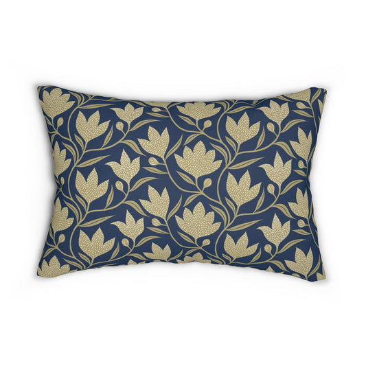 Pillow | Blue & Gold | Magnolia