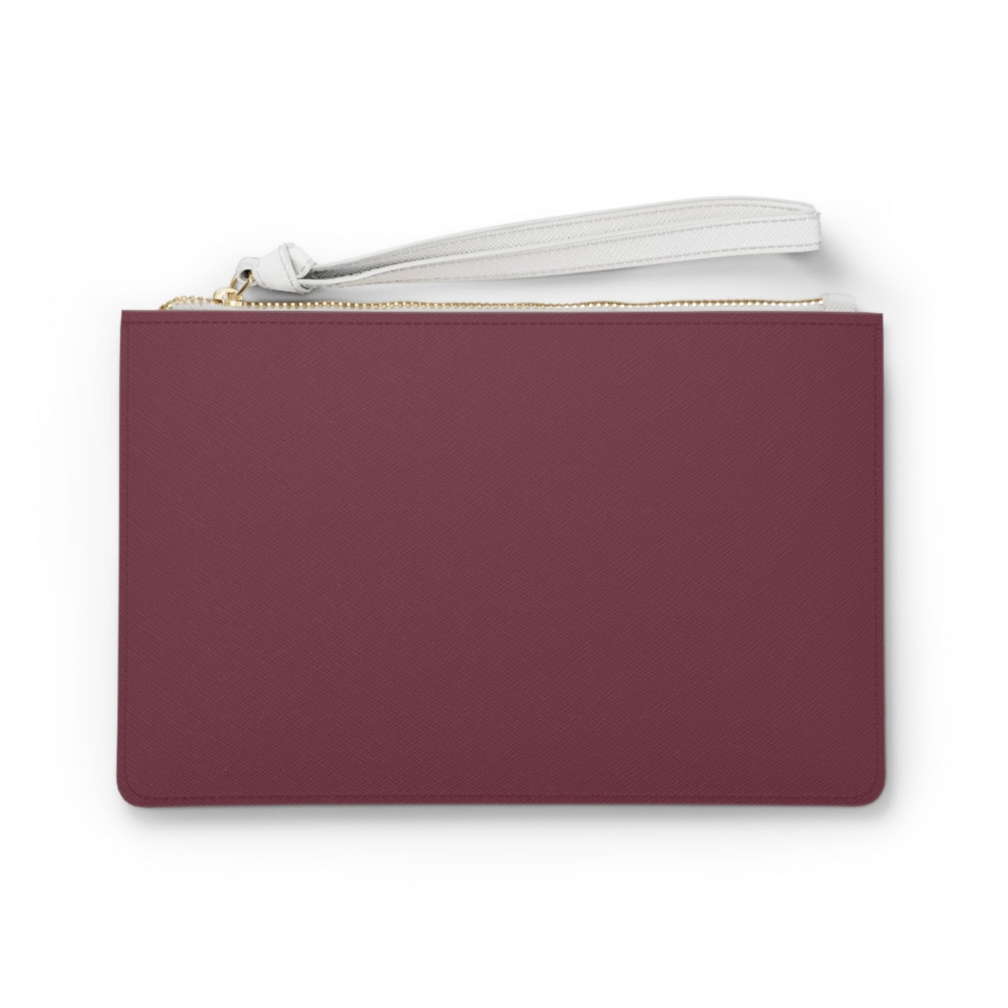 Clutch Bag | Maroon & Gold | Dark