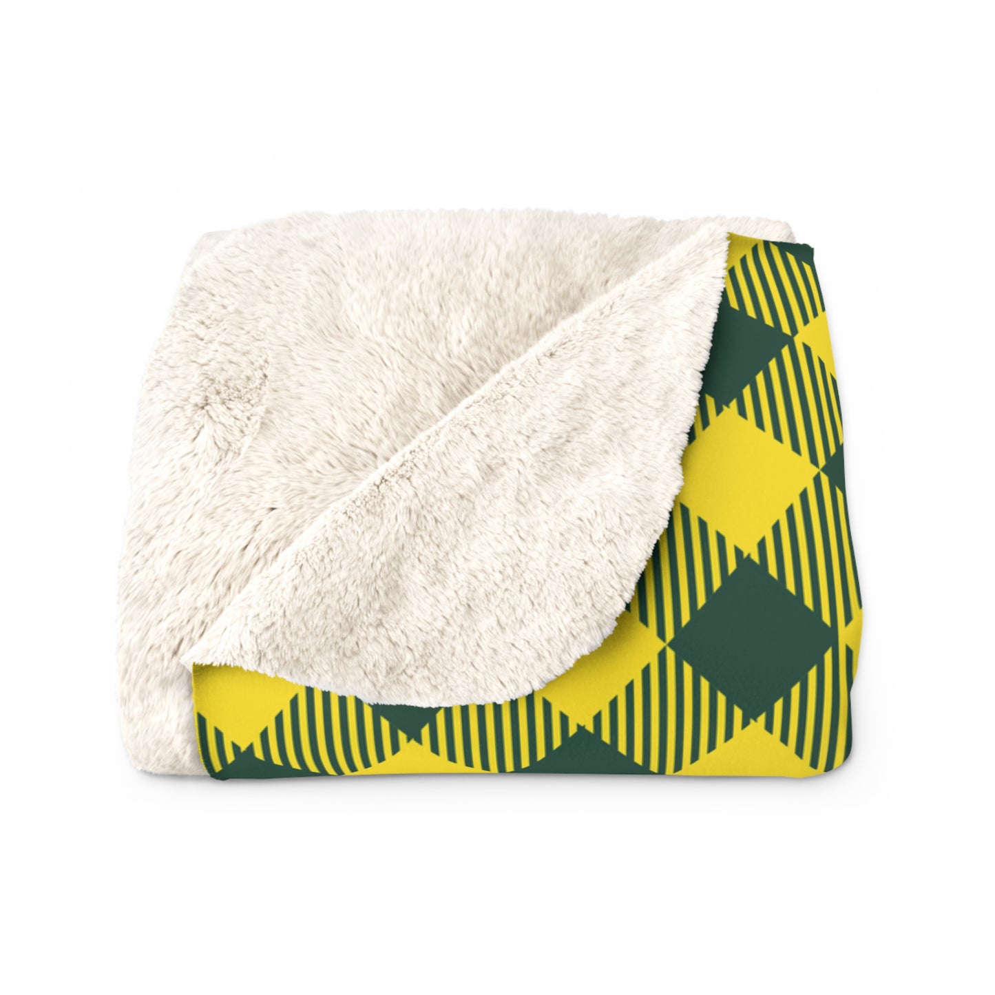 Sherpa Blanket | Eugene, Oregon | Gingham