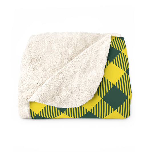 Sherpa Blanket | Eugene, Oregon | Gingham