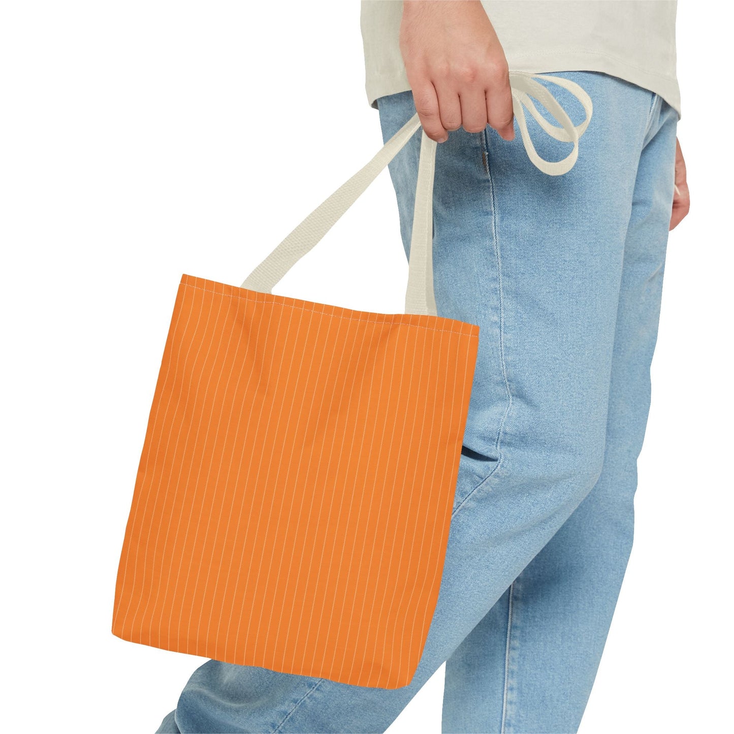 Totes | Orange & White | Pinstripe