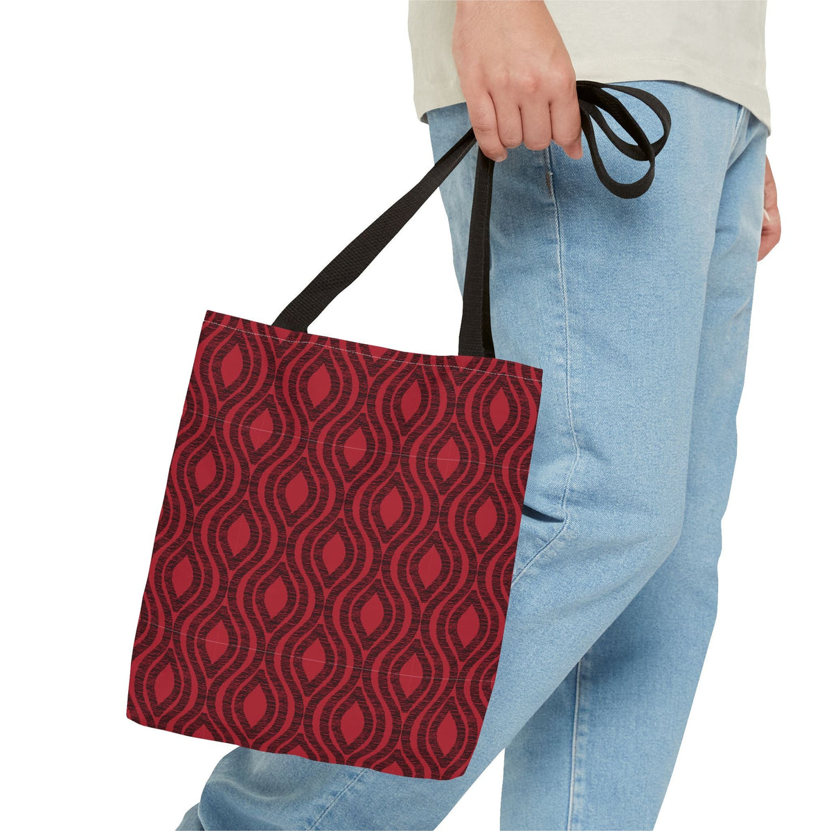 Tote Bag | Red & Black | Ogee