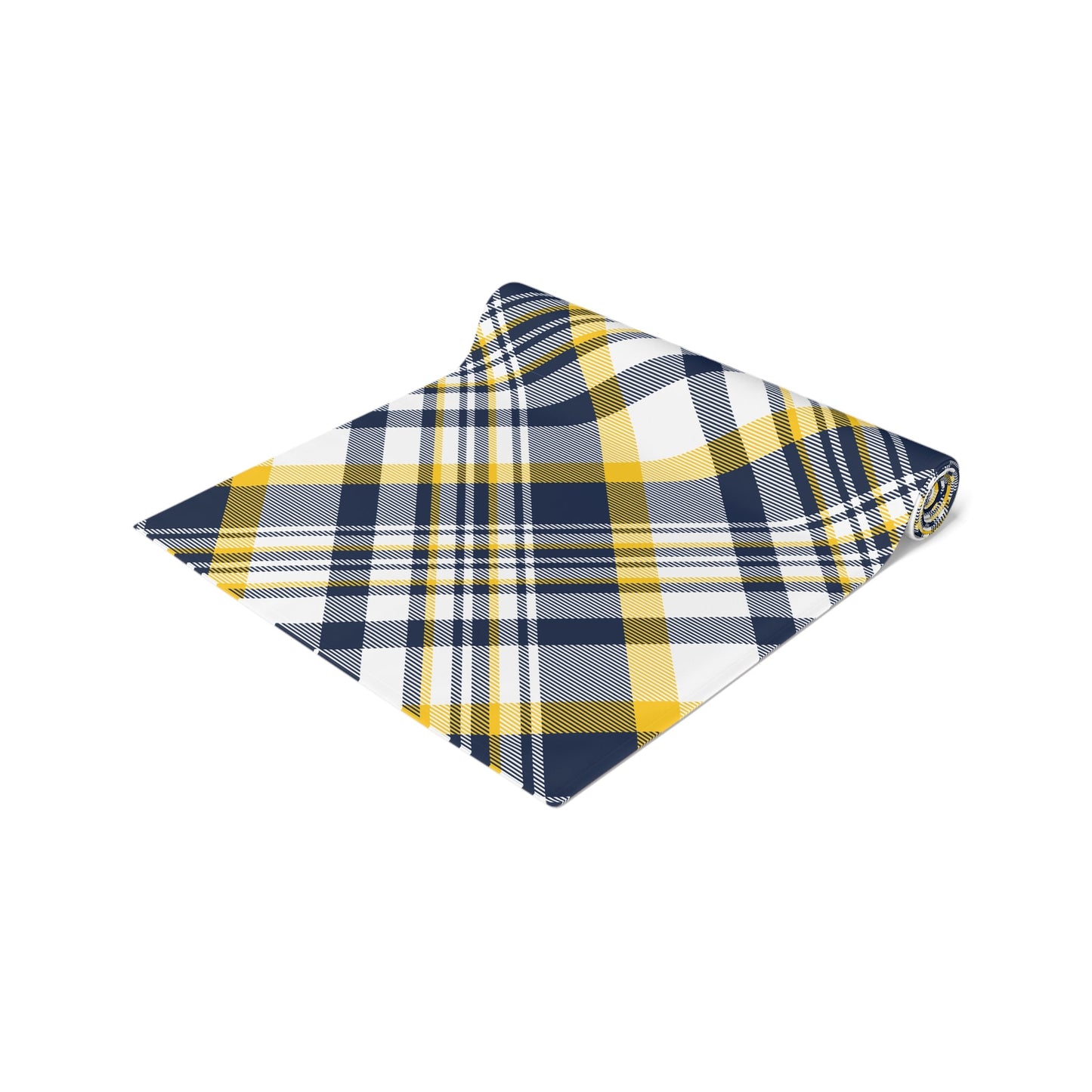 Table Runner | Yellow & Blue | Tartan