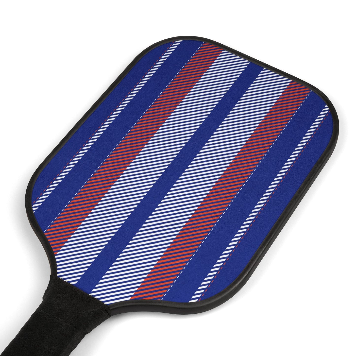 Pickleball Paddle Kit | Bright Blue & Orange | Stripe