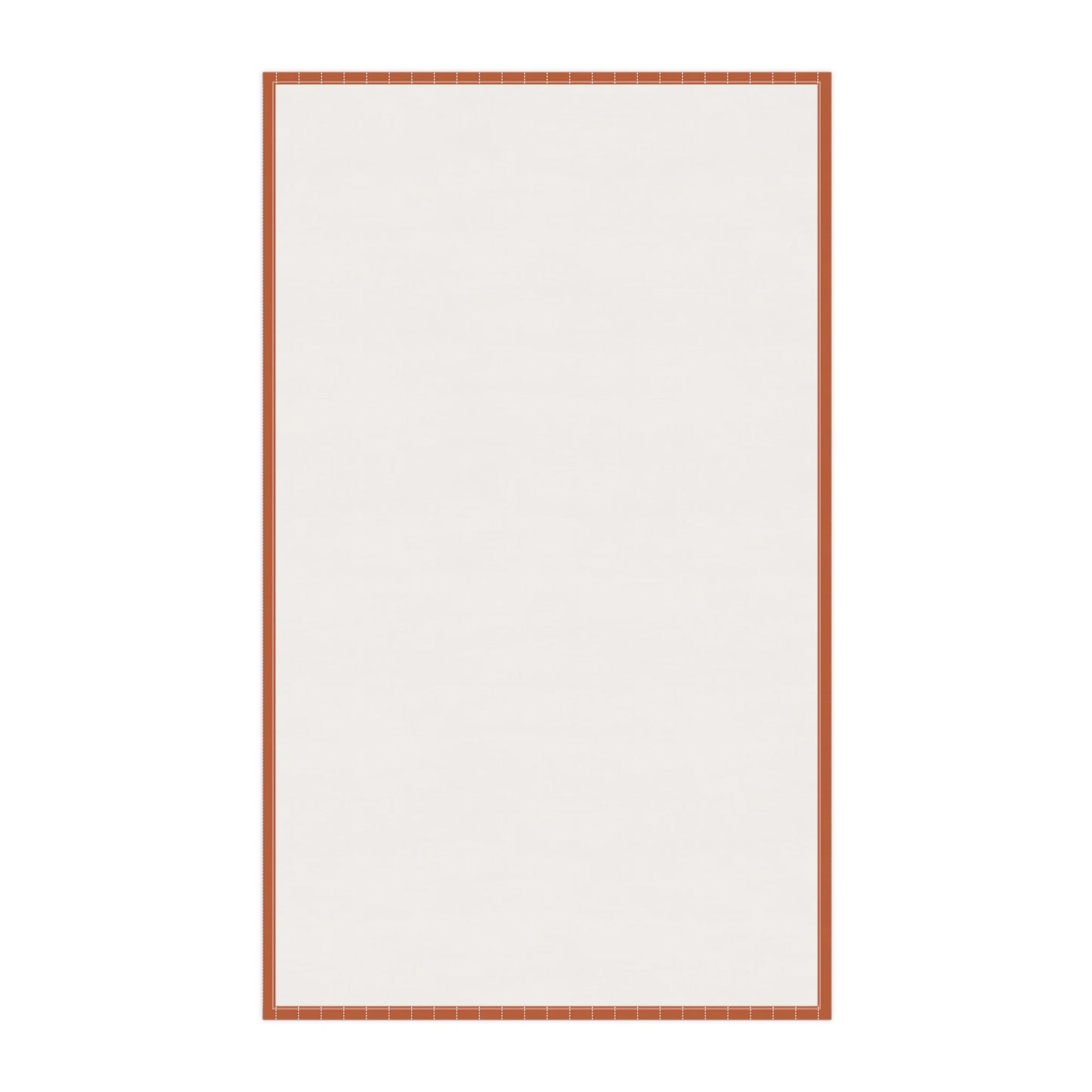 Tea Towels | Dark Orange & White | Pinstripe