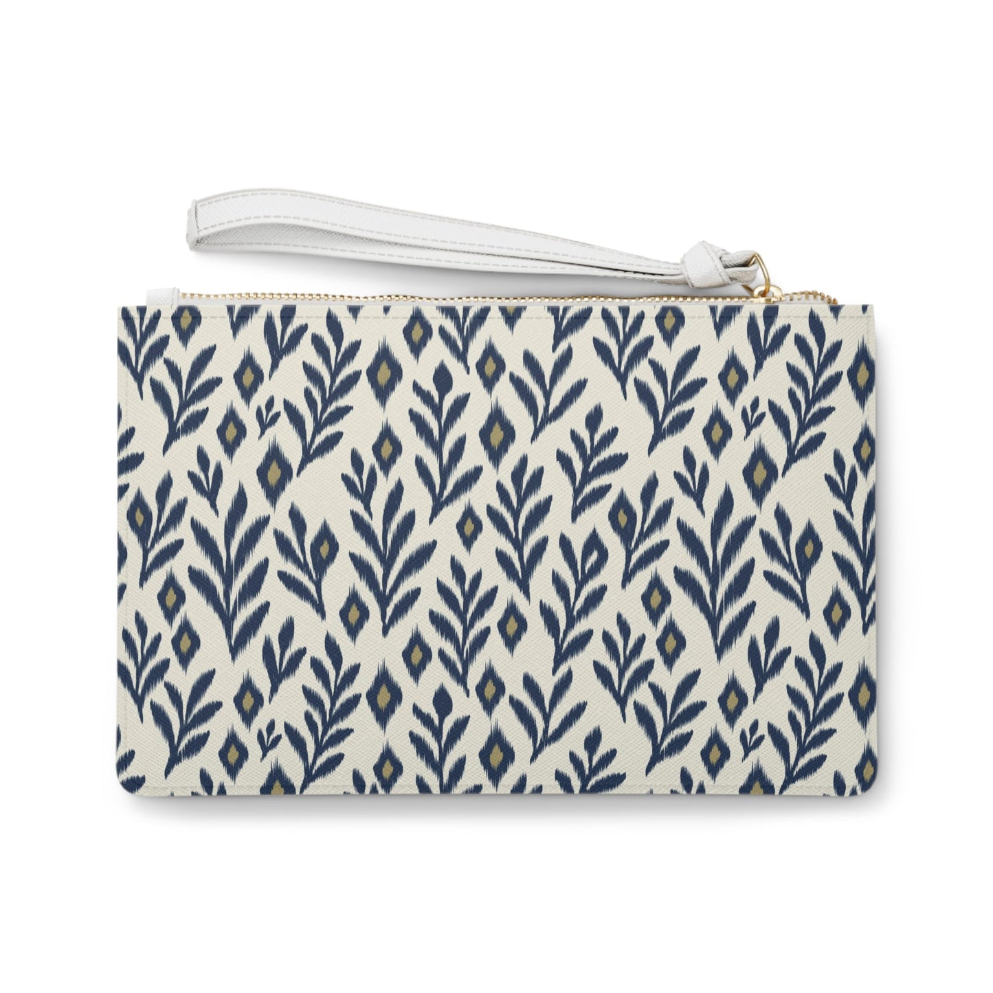Clutch Bag | Gold & Blue | Laurel