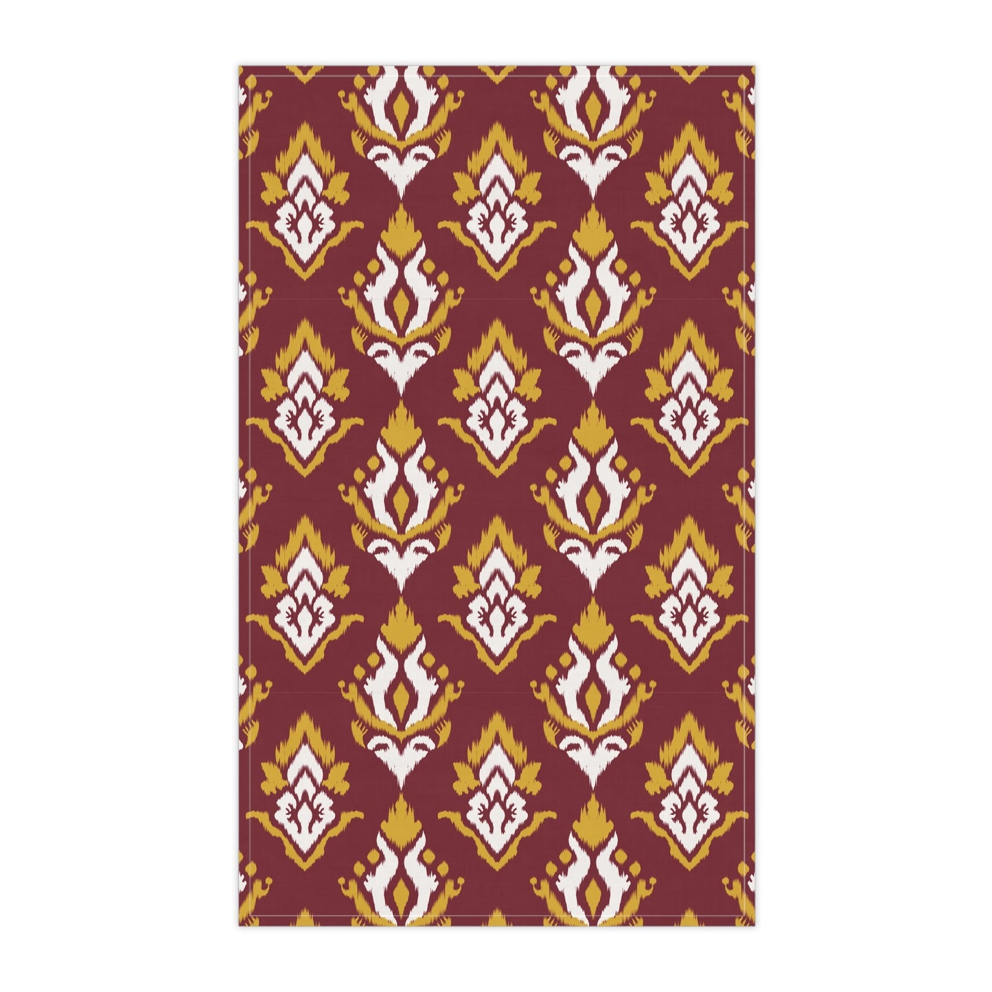 Tea Towels | Red & Yellow | Ikat